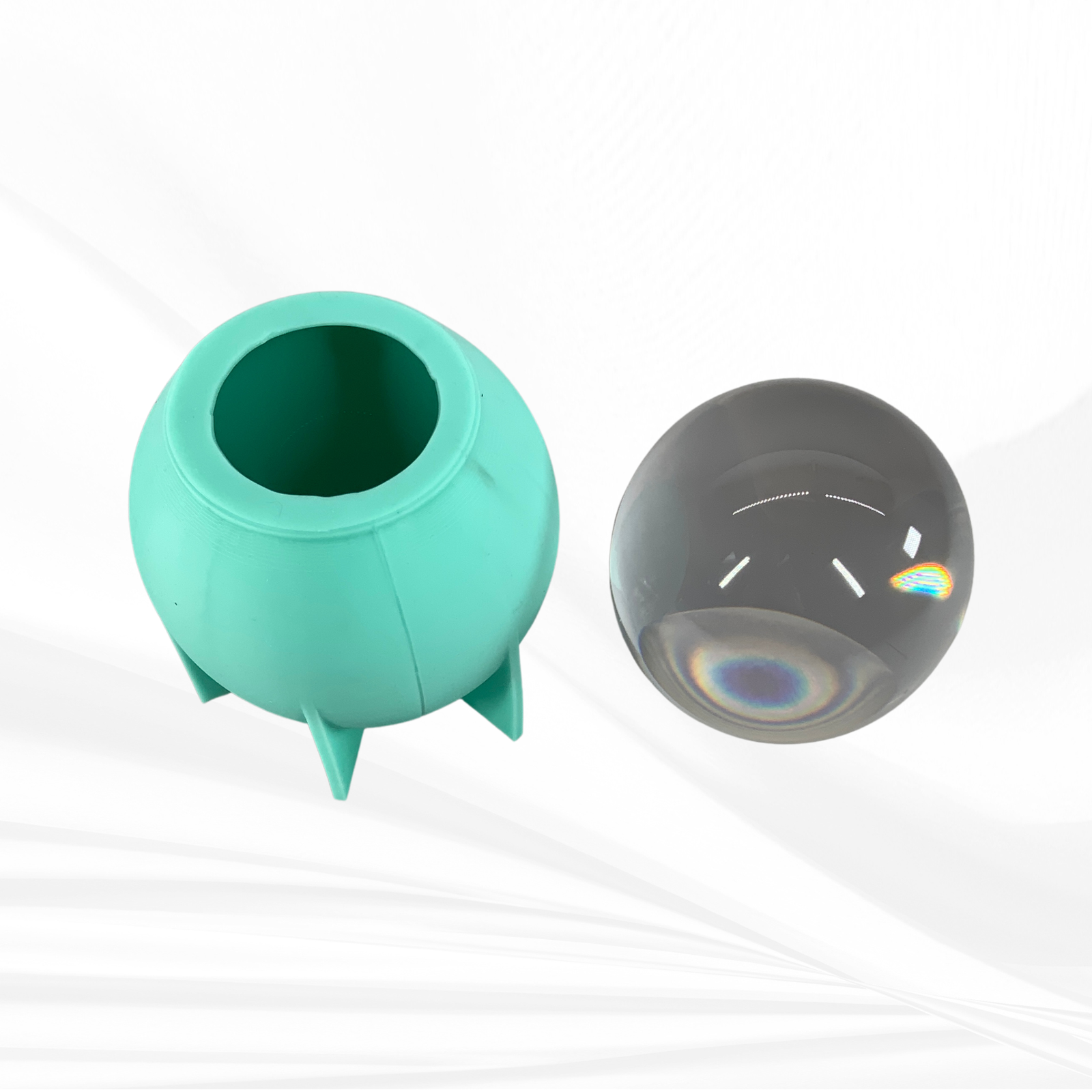 Sphere Mold | 5 Sizes | Standing Sphere Mold