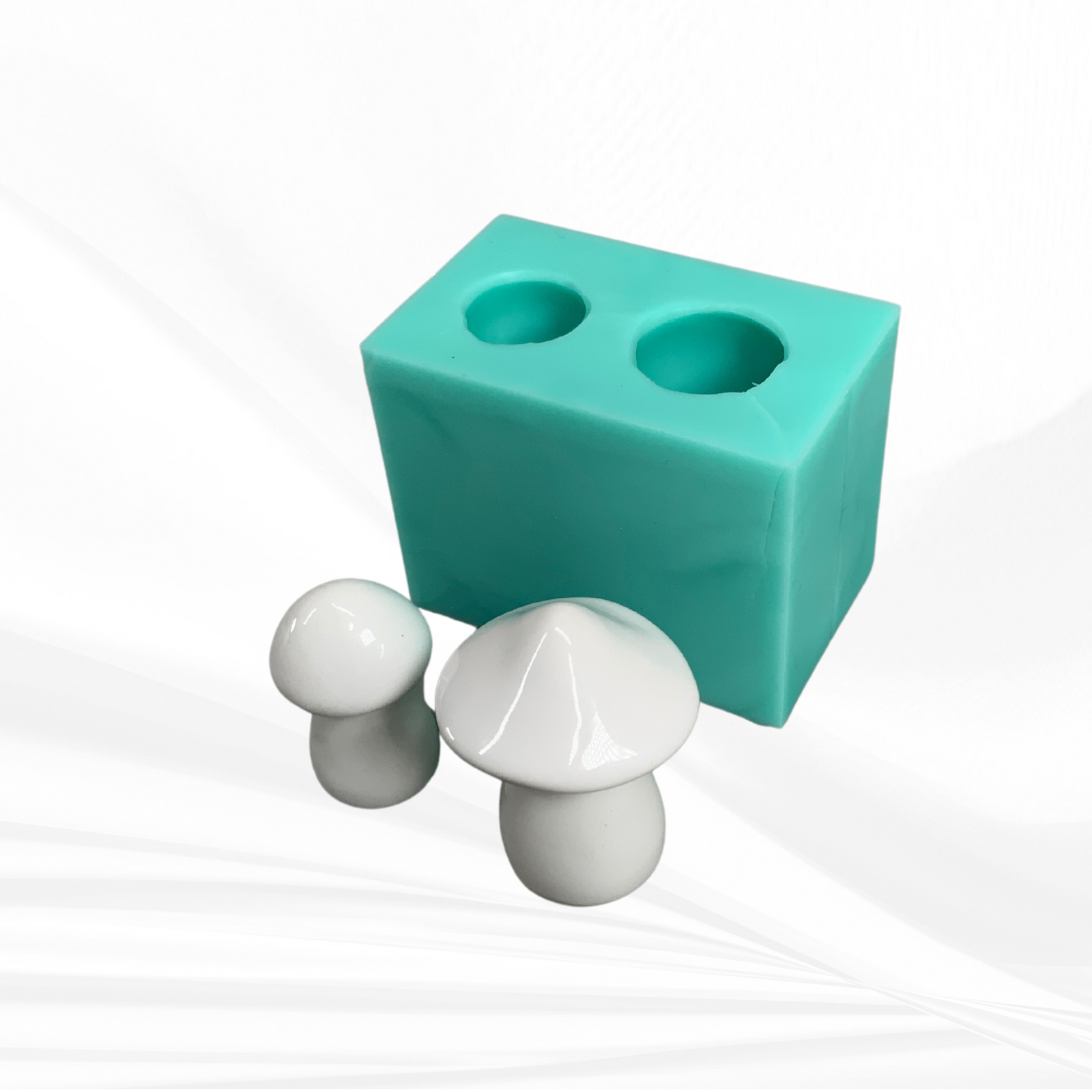 Mushroom Molds for Resin | 4 Sizes | 3D Mushroom Mold