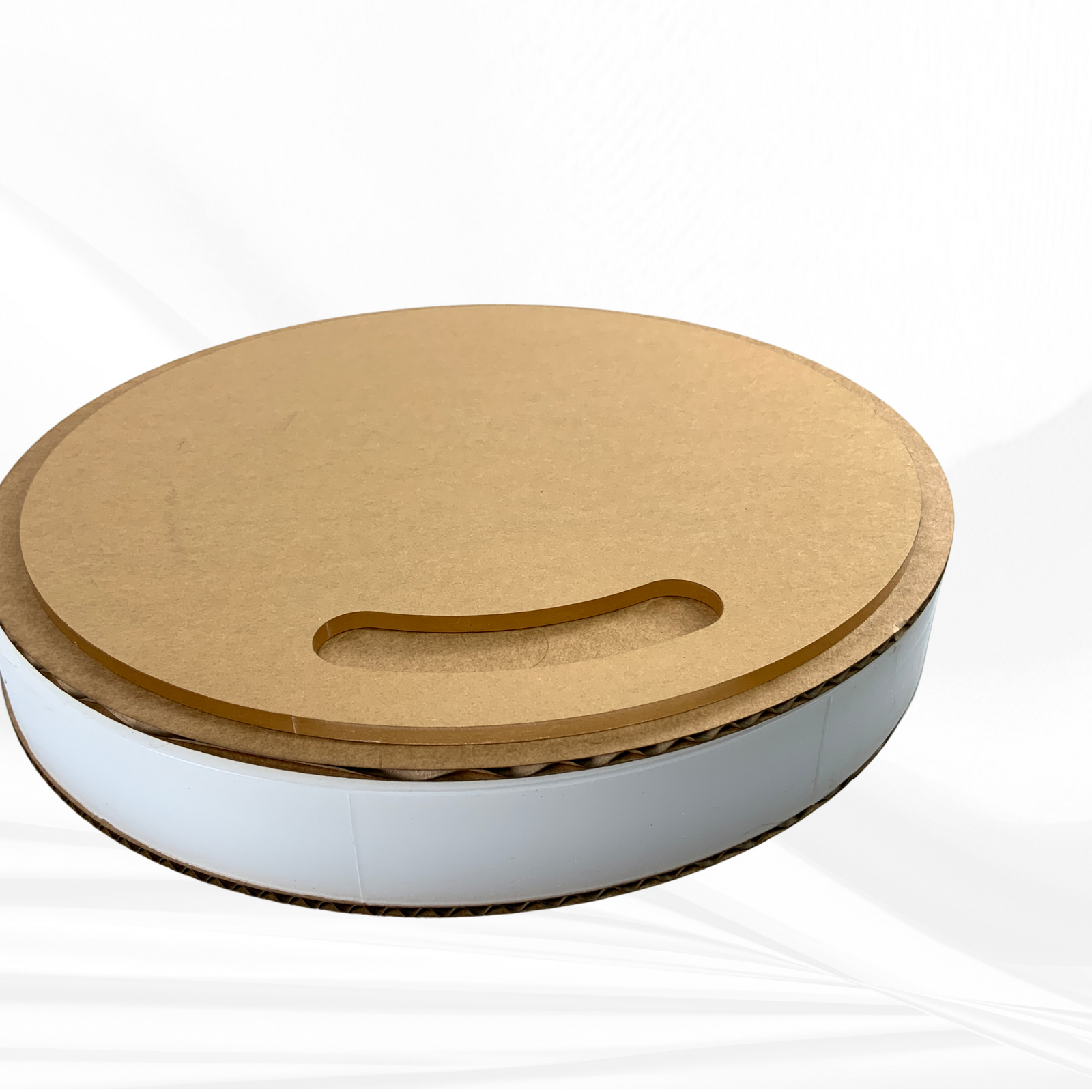 12"x 1.25" Round Charcuterie Board Silicone Mold - Serving Board Mold