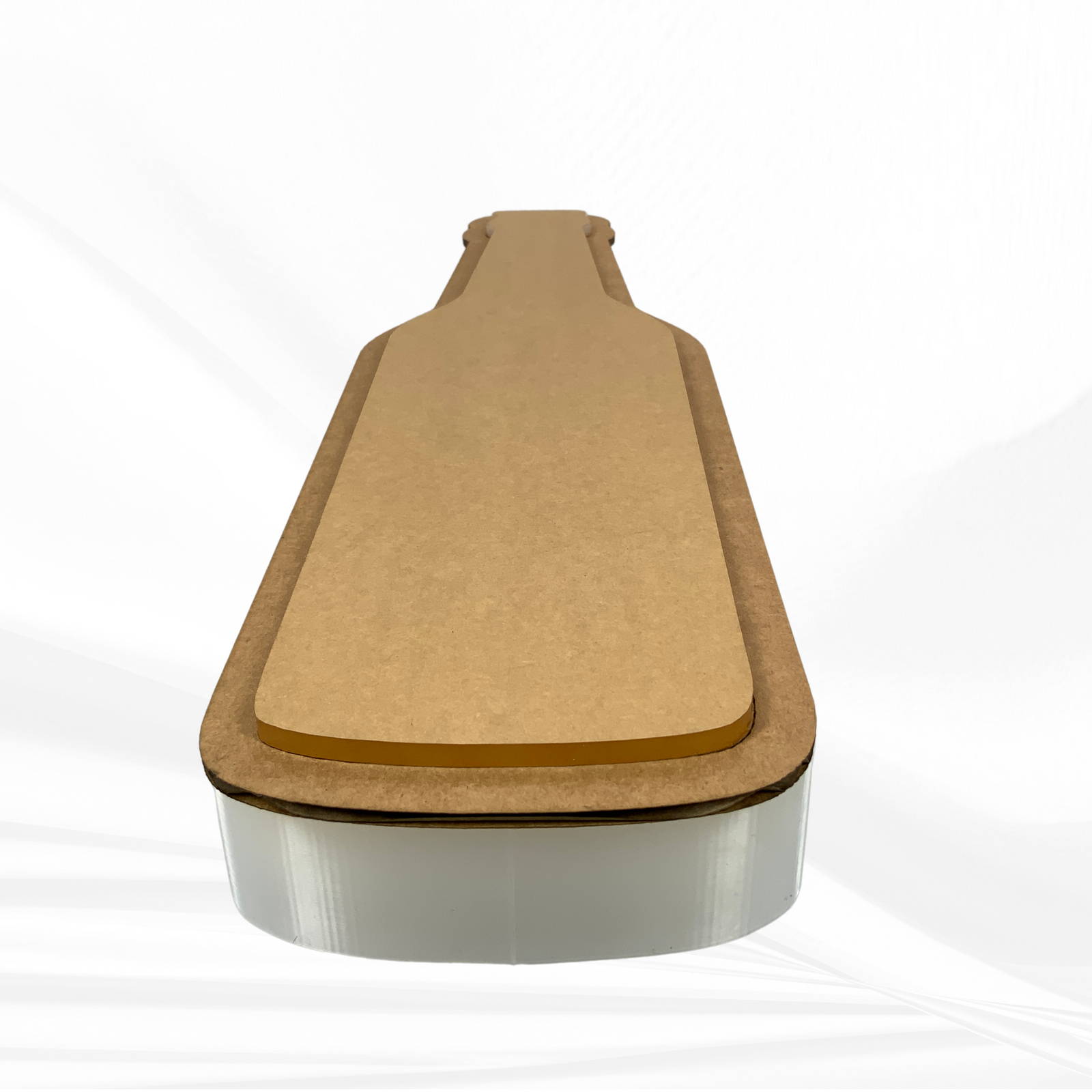 17"x 4"x 1.25" Beer Bottle Cheese Board Silicone Mold - Board Mold, Bottle Mold