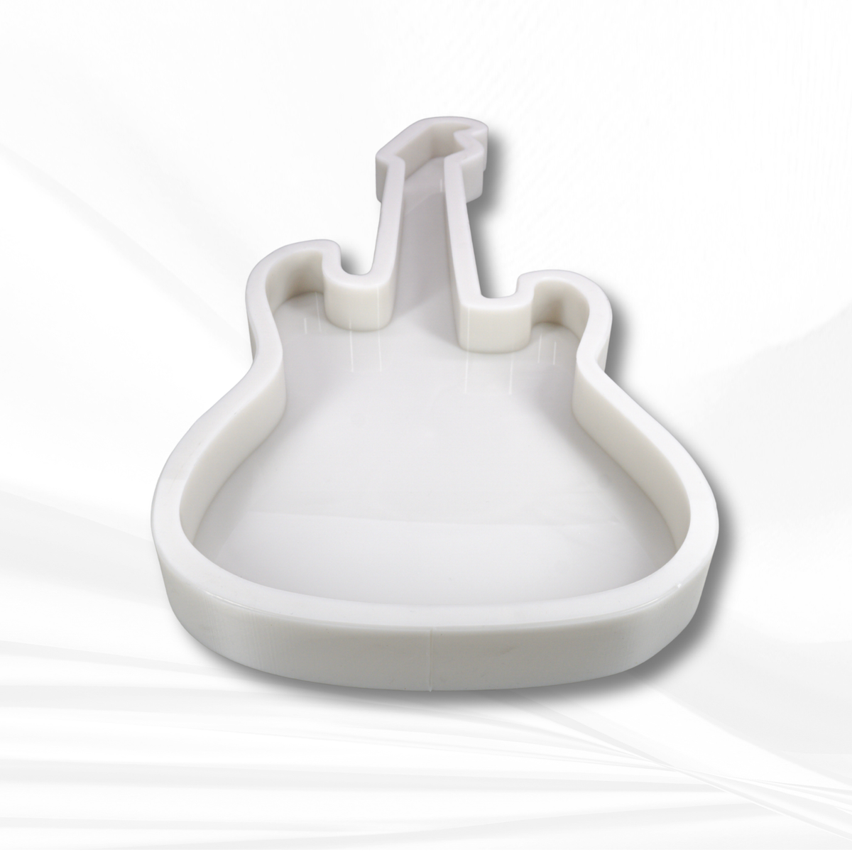 20" x 8.5" x 1.25" Guitar Mold, Guitar Charcuterie Mold, Pick Coaster Mold