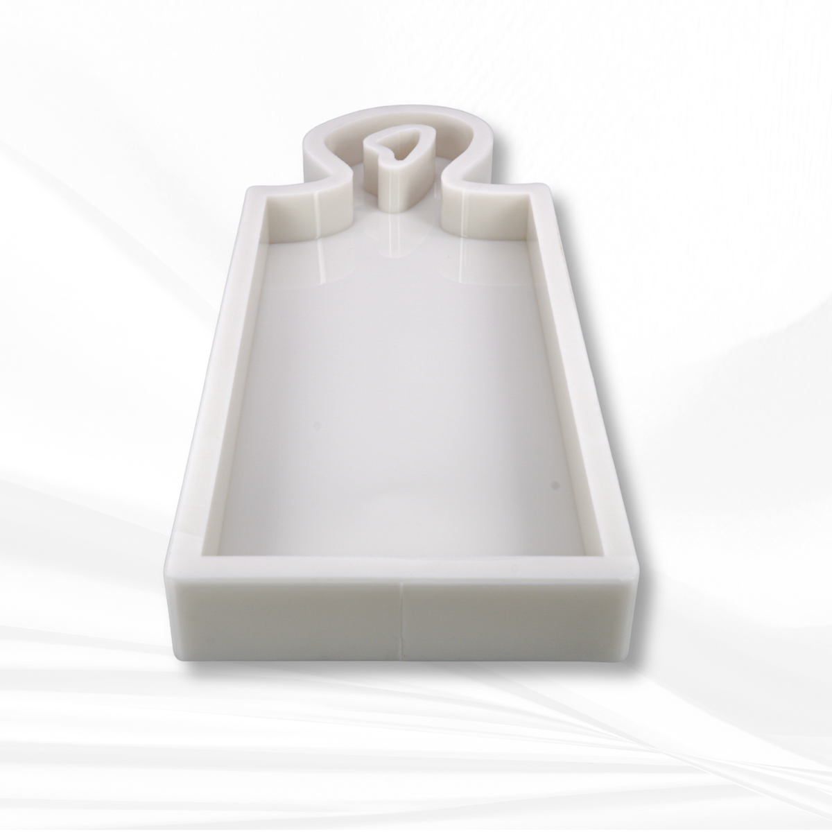 17"x 6"x 1.25" Organic Charcuterie Board Silicone Mold