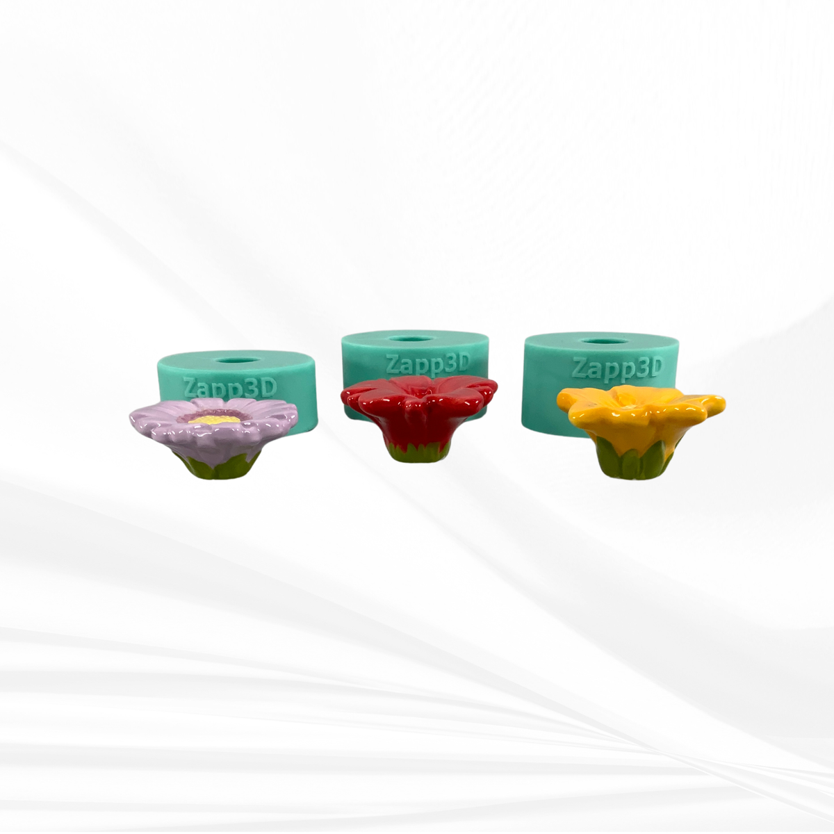 Flower Wine Stopper Top Mold | 3 Styles | Wine Stopper Top Mold