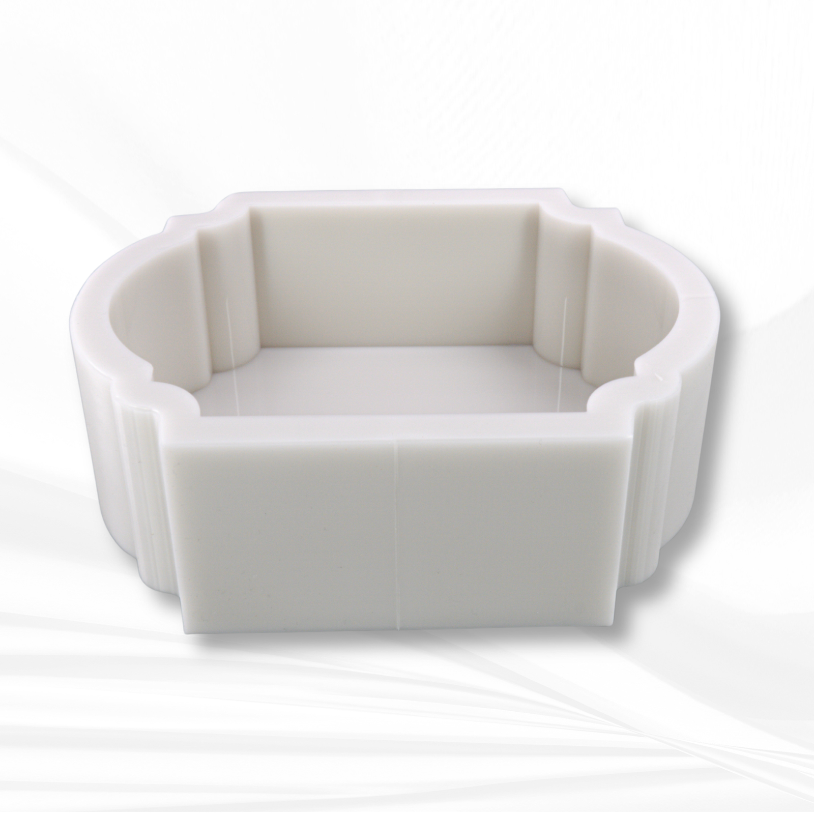 Arabella Silicone Mold | Heirloom Collection | Floral Preservation Mold, Block Mold