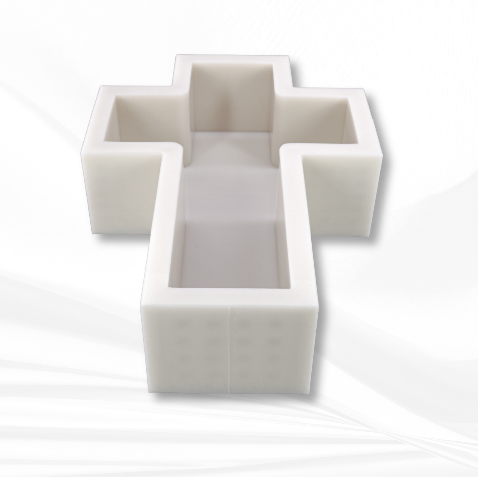 12”x8”x3” Deep Cross Resin Mold