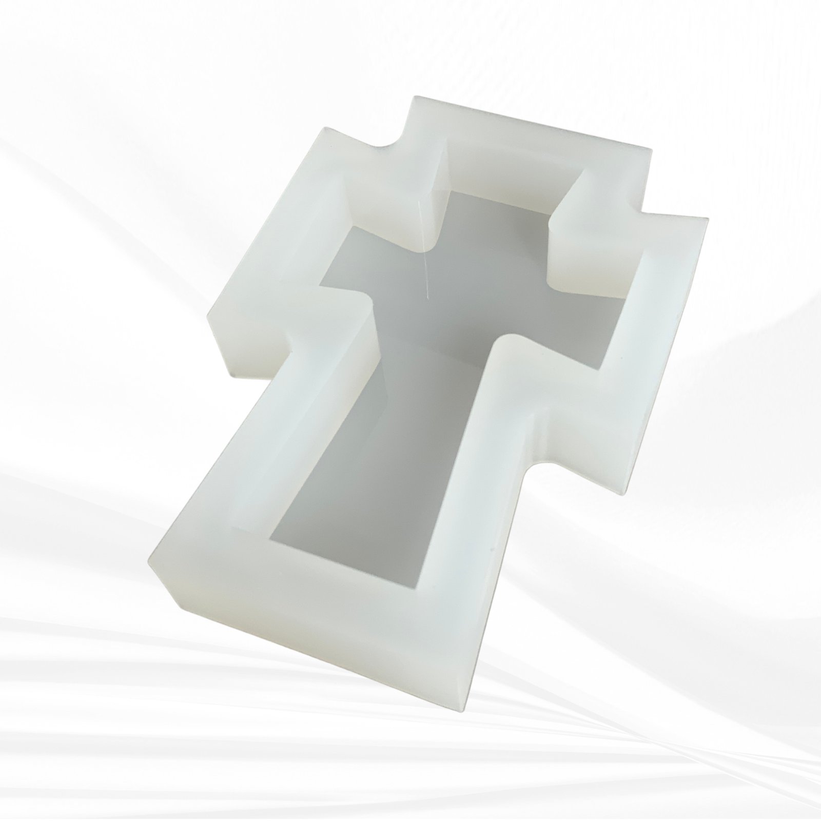 Flared Cross Silicone Mold | 5 Sizes | Cross Mold