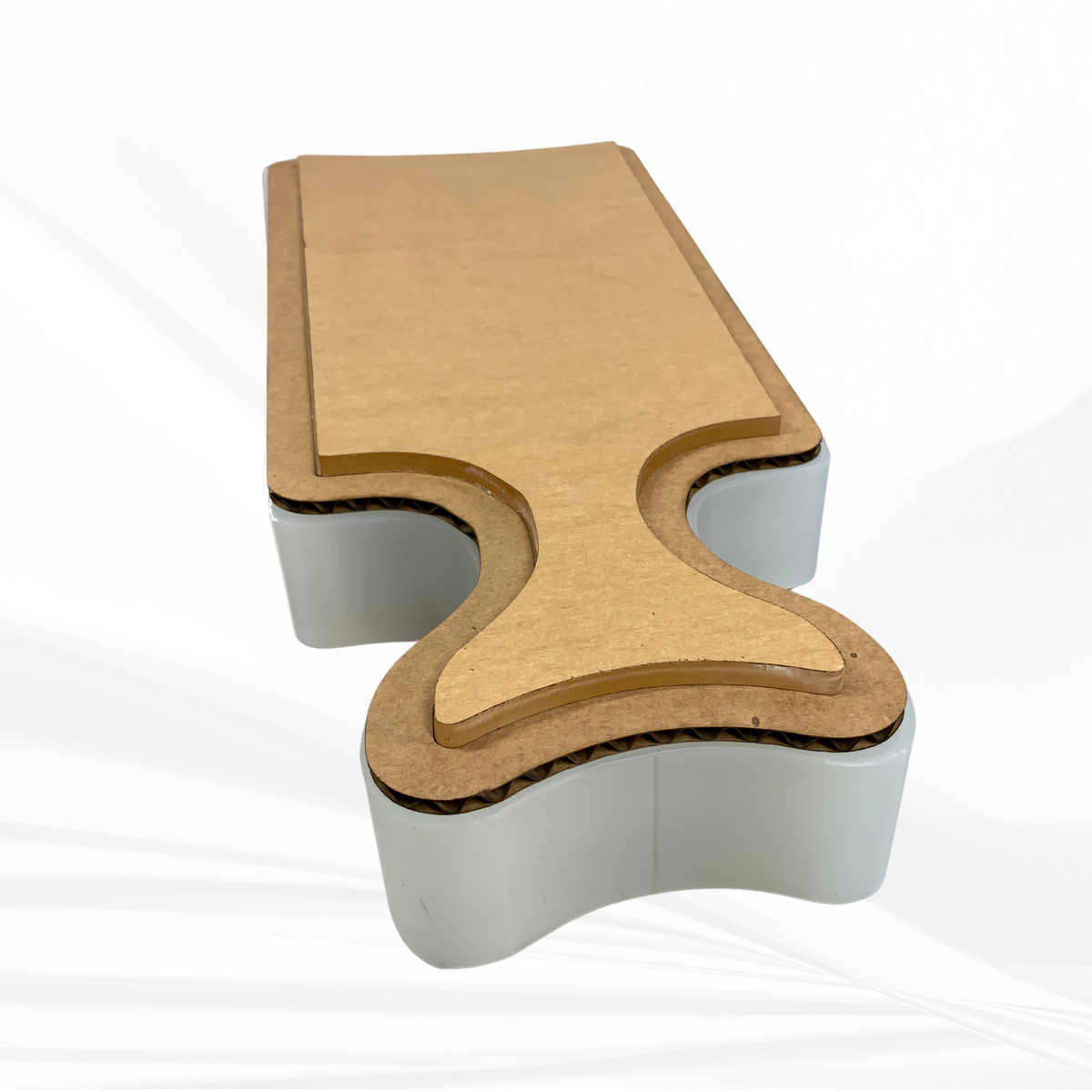 17"x 6.5"x 1.25" Fishtail Cheese Board Silicone Mold - Charcuterie Board Mold