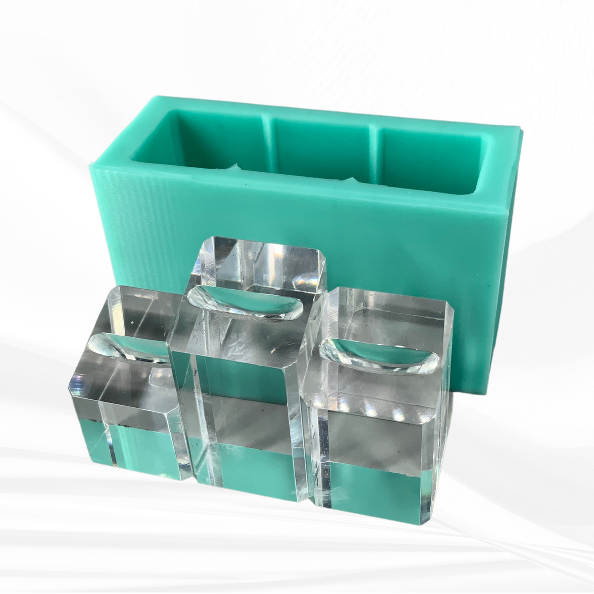 Block Ring Holder Molds | 4 Sizes |