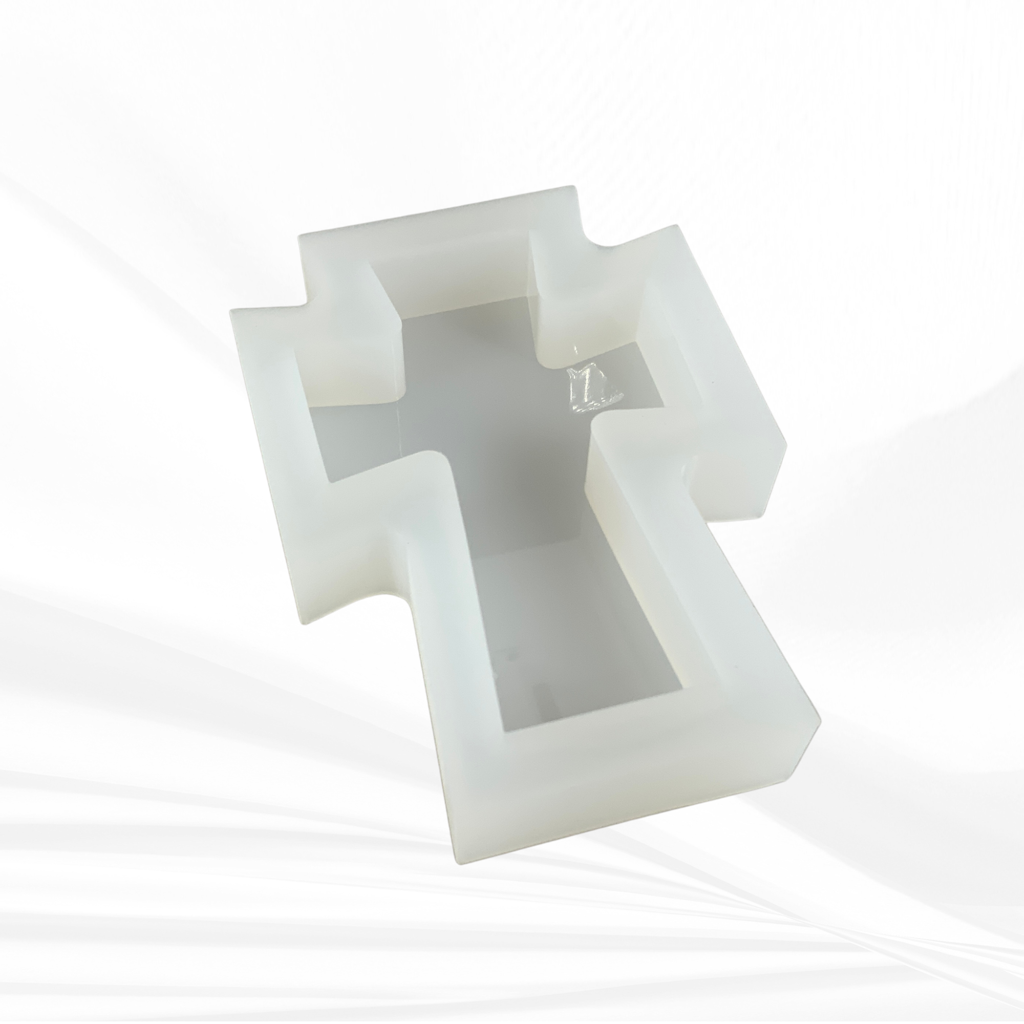 Flared Cross Silicone Mold | 5 Sizes | Cross Mold