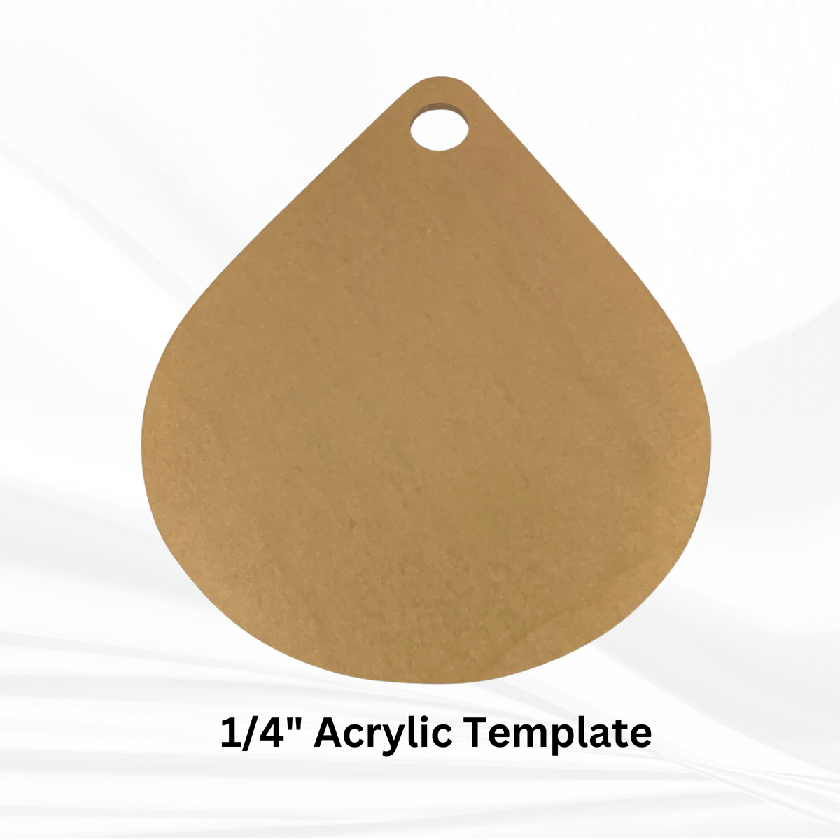 14.6" x 12"x 1.25" Teardrop Charcuterie Board Silicone Mold - Serving Board Mold