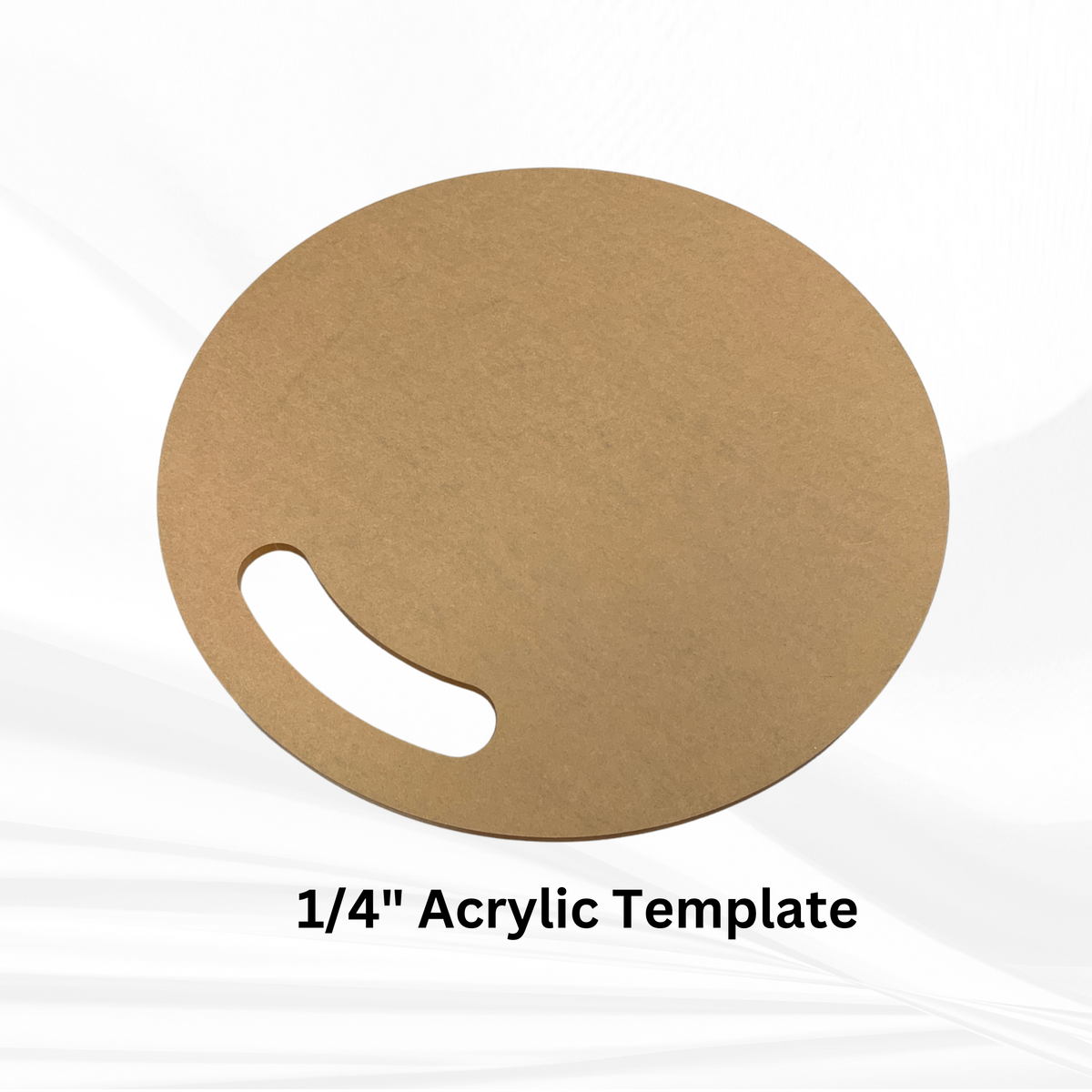 12"x 1.25" Round Charcuterie Board Silicone Mold - Serving Board Mold