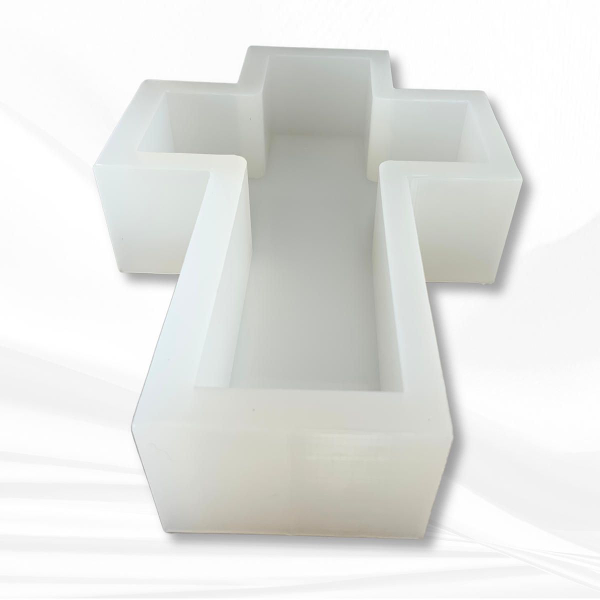9”x 6”x 2” Deep Cross Silicone Mold | 2 Shapes |