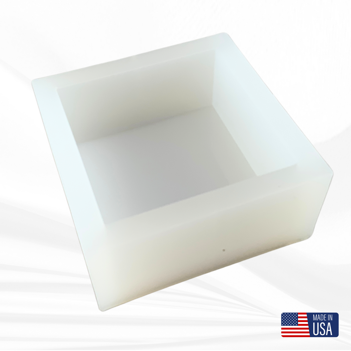 4”x 4”x 2” Square Silicone Mold