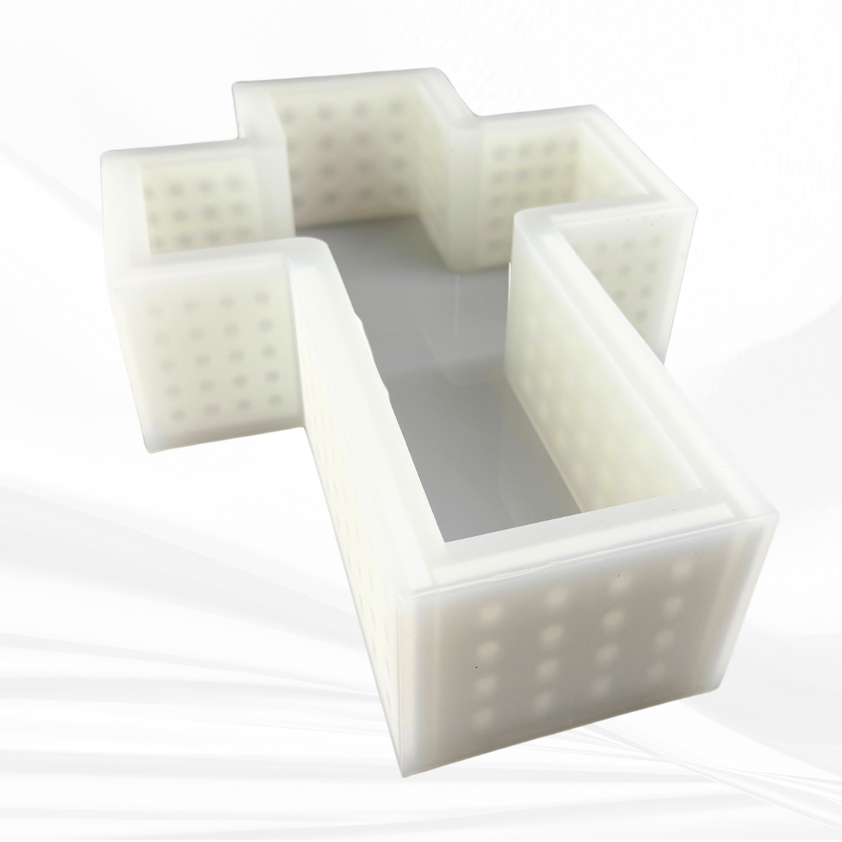 12”x8”x3” Deep Cross Resin Mold