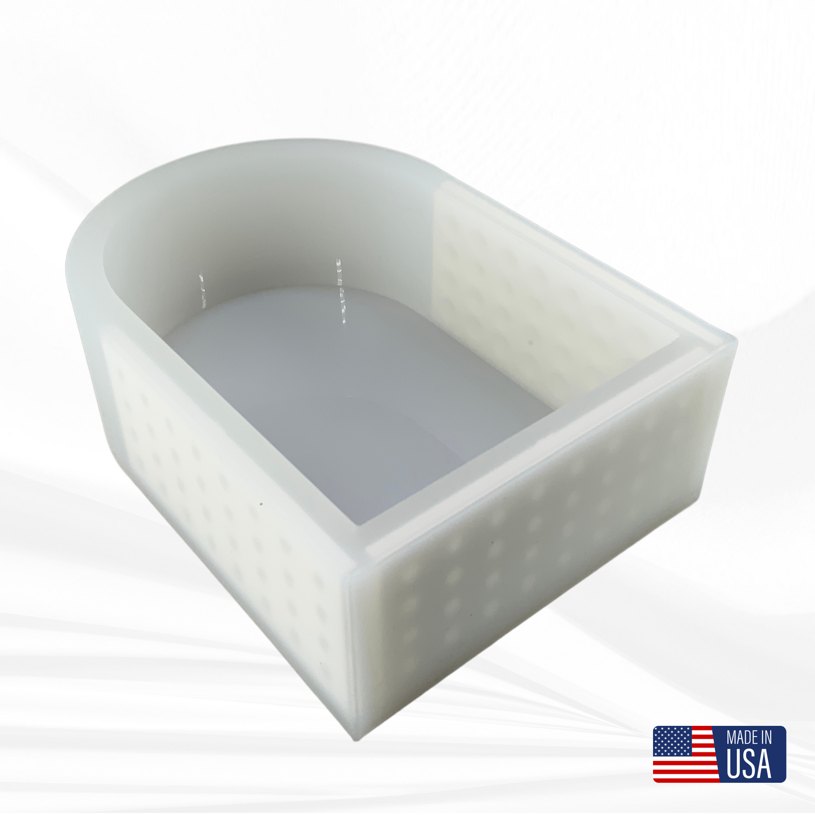 6" x 9" Deep Arch Silicone Mold