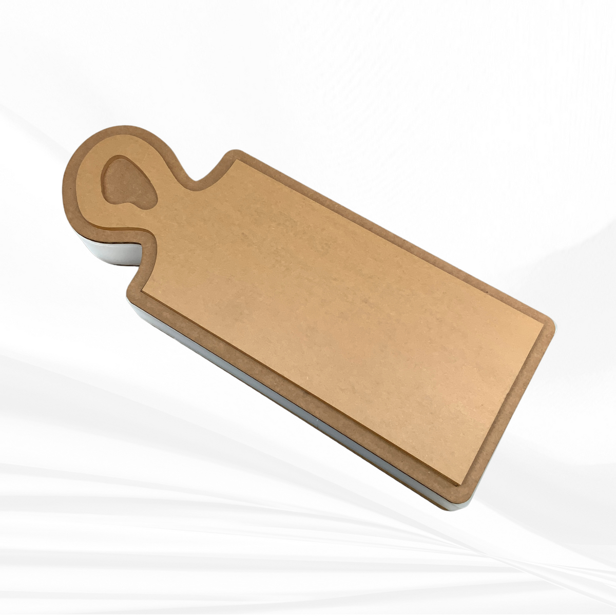 17"x 6"x 1.25" Organic Charcuterie Board Silicone Mold