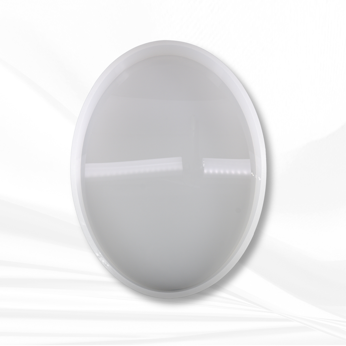 Imperfect Mold, "B" Grade - 18" x 12.8"x 2" Oval Silicone Mold