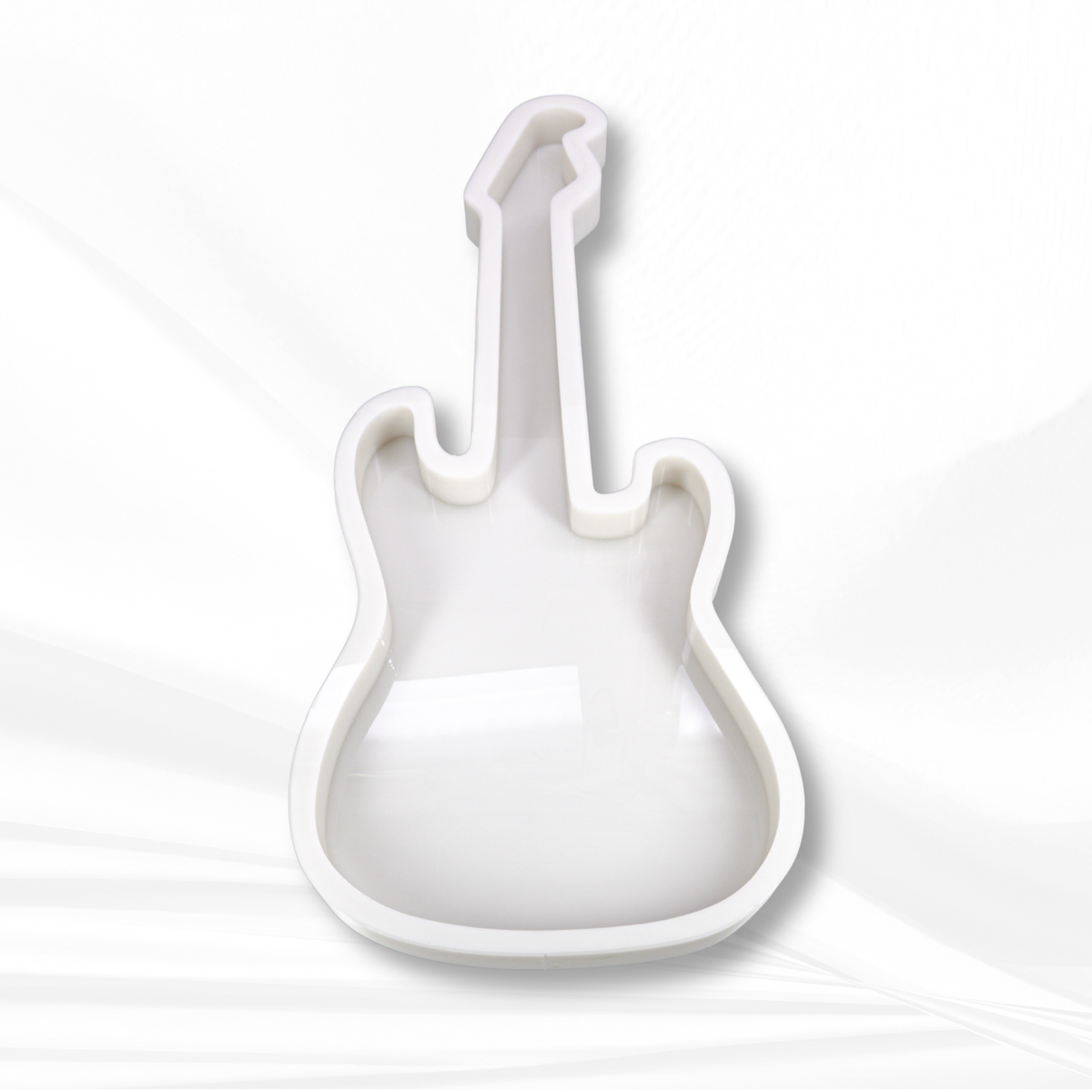 20" x 8.5" x 1.25" Guitar Mold, Guitar Charcuterie Mold, Pick Coaster Mold
