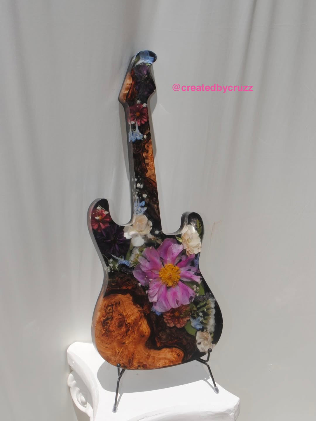 20" x 8.5" x 1.25" Guitar Mold, Guitar Charcuterie Mold, Pick Coaster Mold