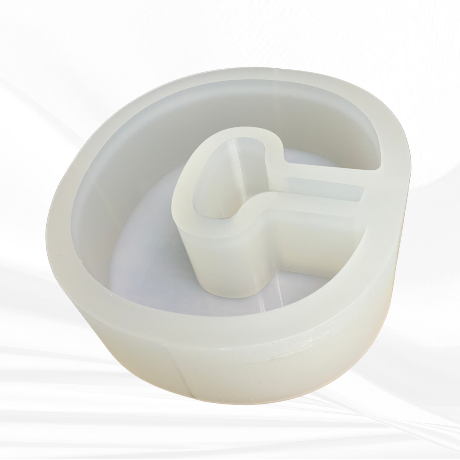 6" Tall Alphabet Letter Silicone Molds