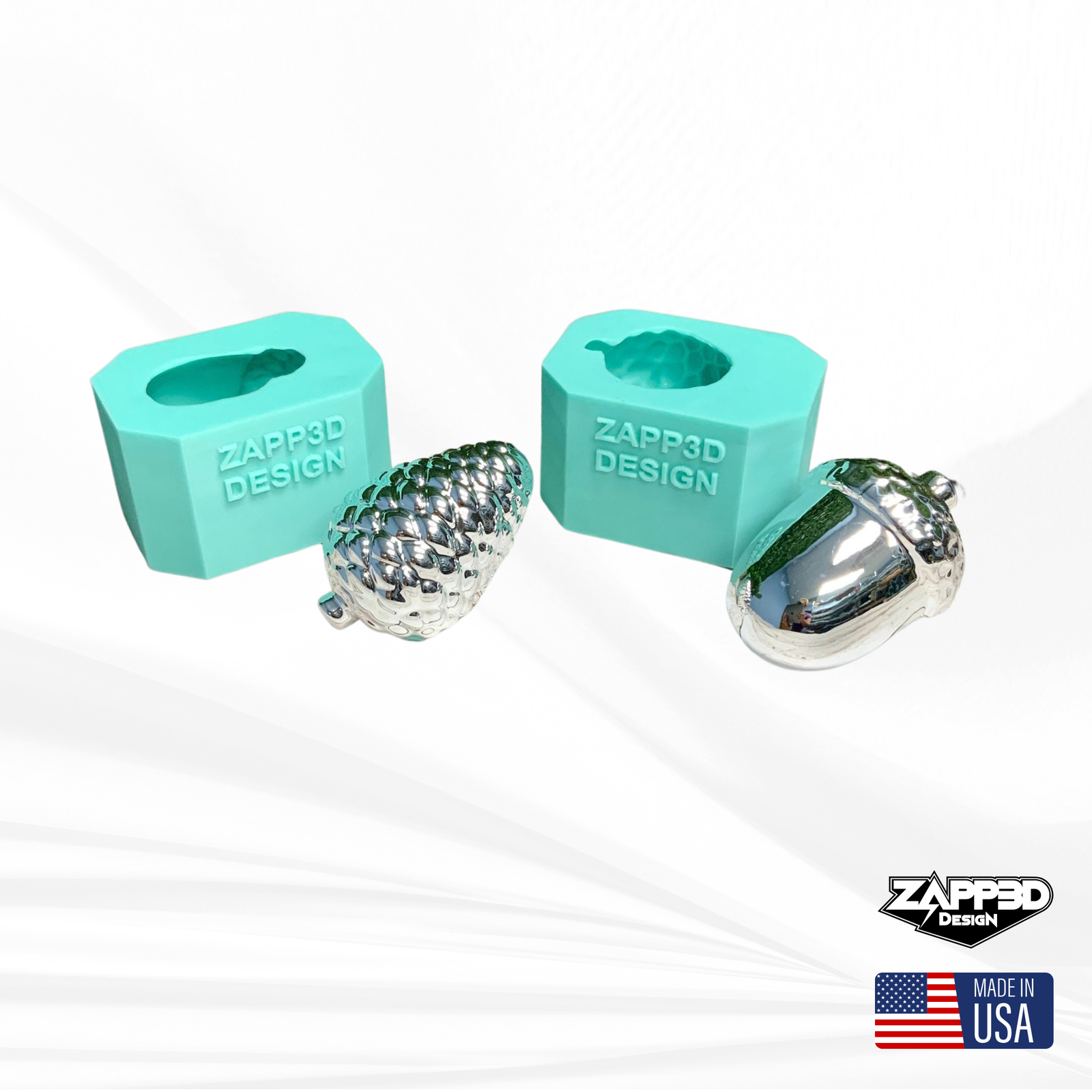 Acorn Mold, Pinecone Mold, Fall Mold