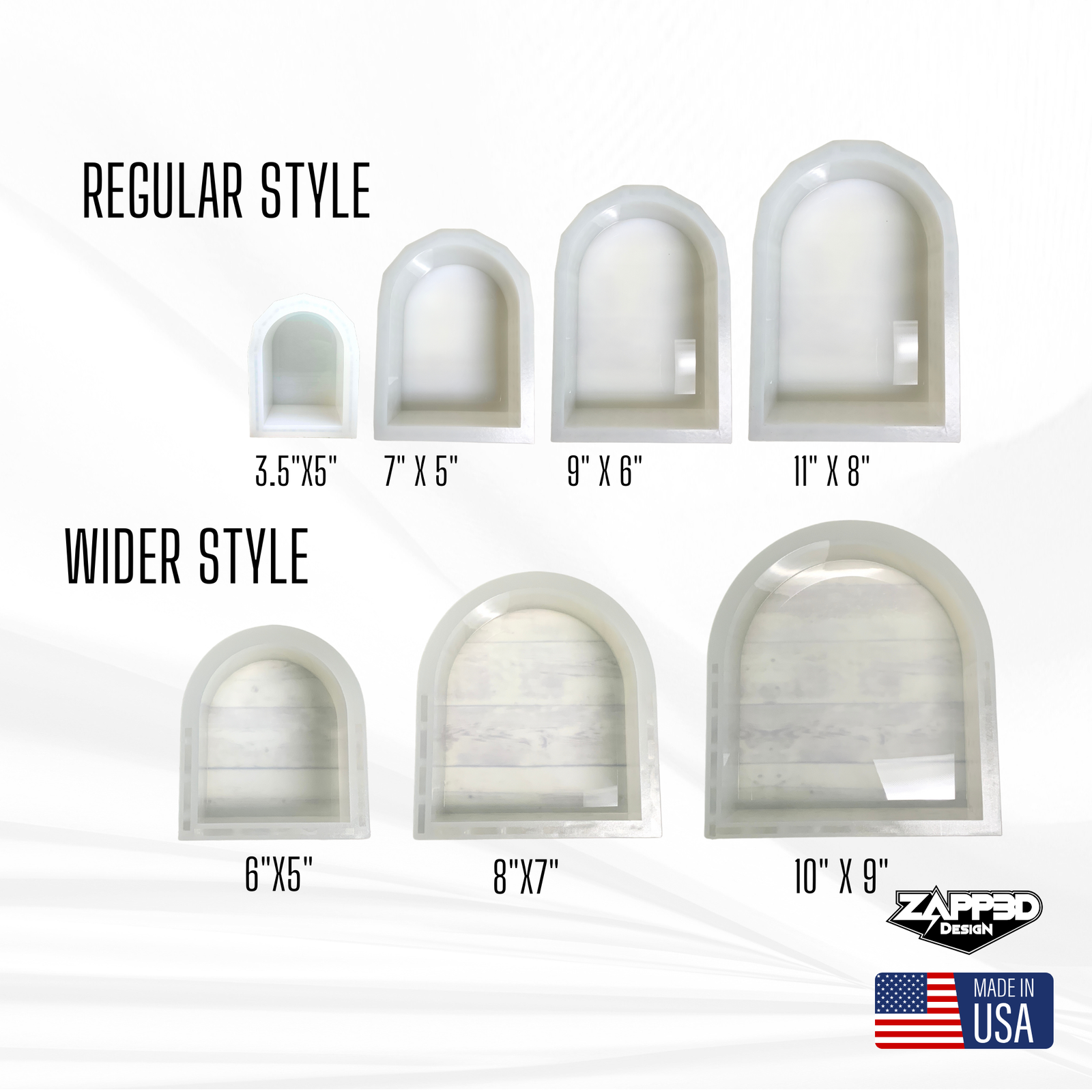 Deep Arch Mold | 7 Sizes |