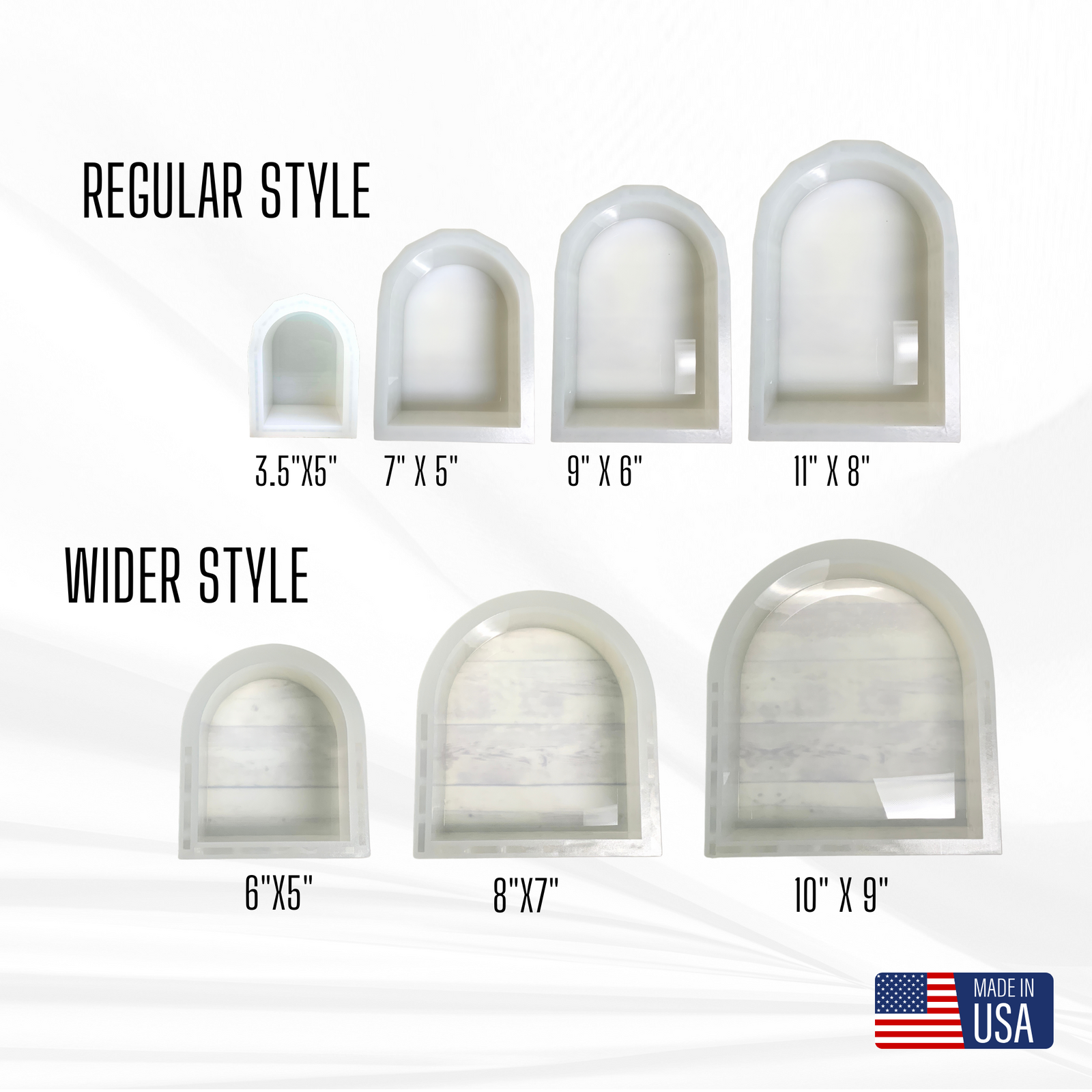 Deep Arch Mold | 7 Sizes |