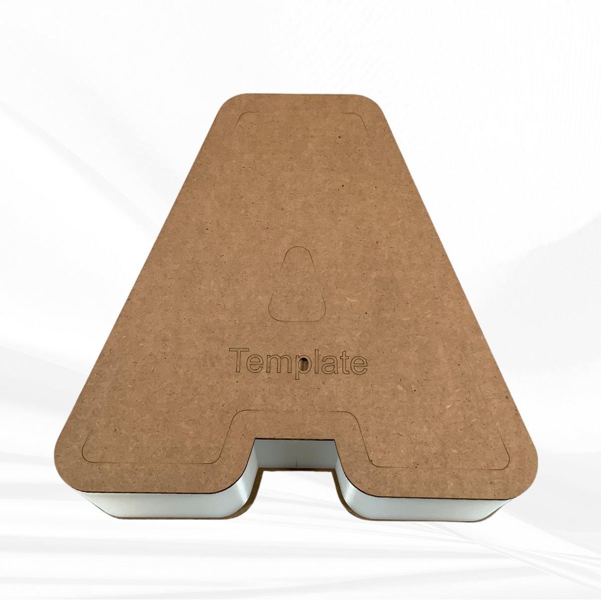 9" Tall - 3" Deep Alphabet Letter Silicone Molds