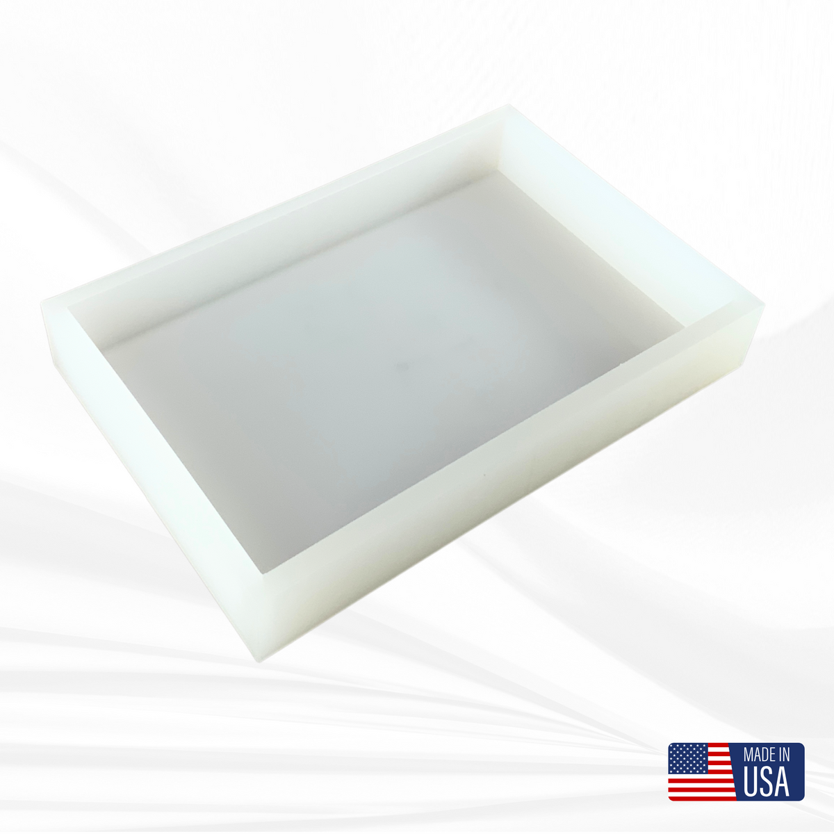 14&quot; x 9&quot; x 2&quot; Deep Rectangle Silicone Mold