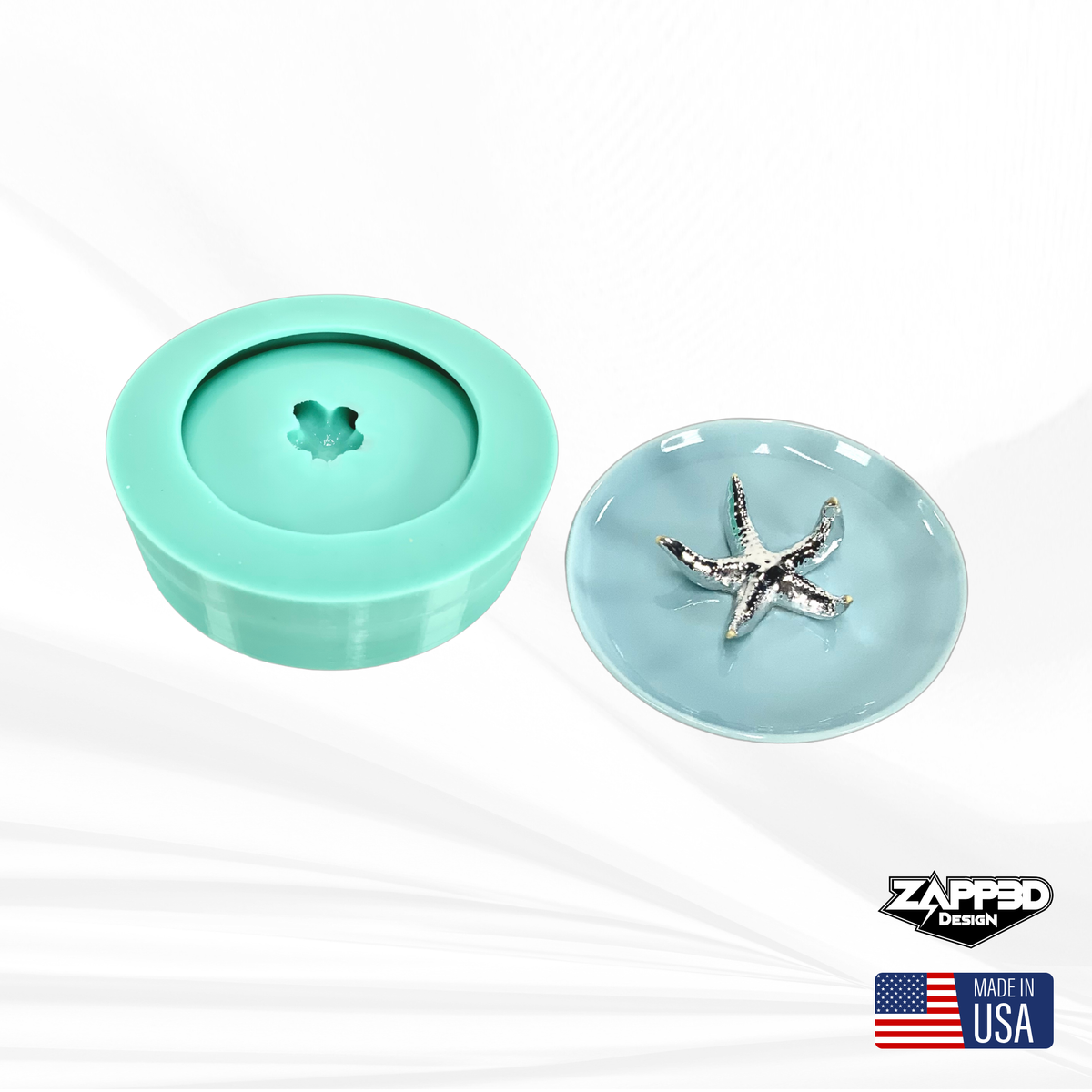 Starfish Mold, Trinket Dish Mold