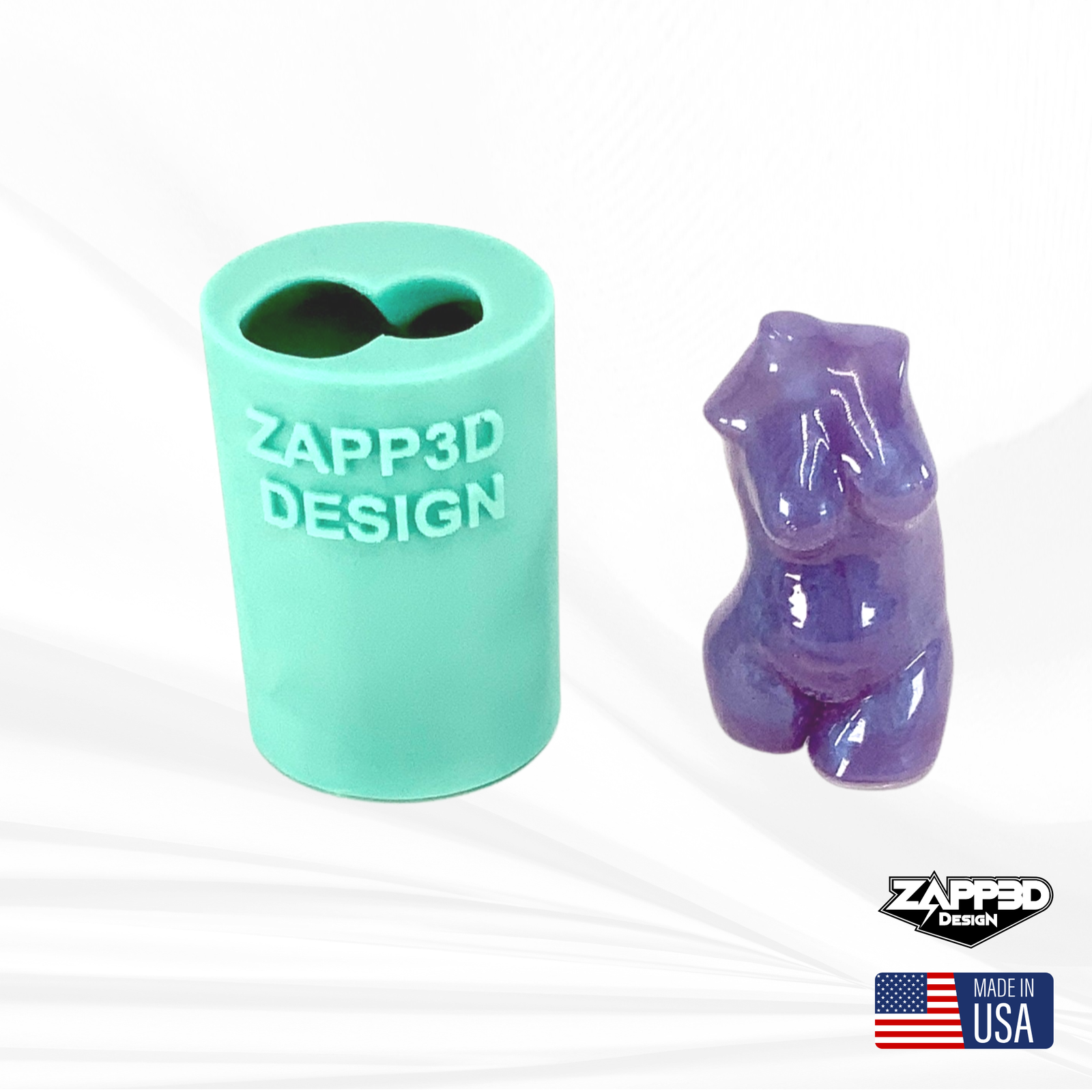 Plus Size/Curvy/Thicc Goddess Body Shape Mold for Resin Crafting