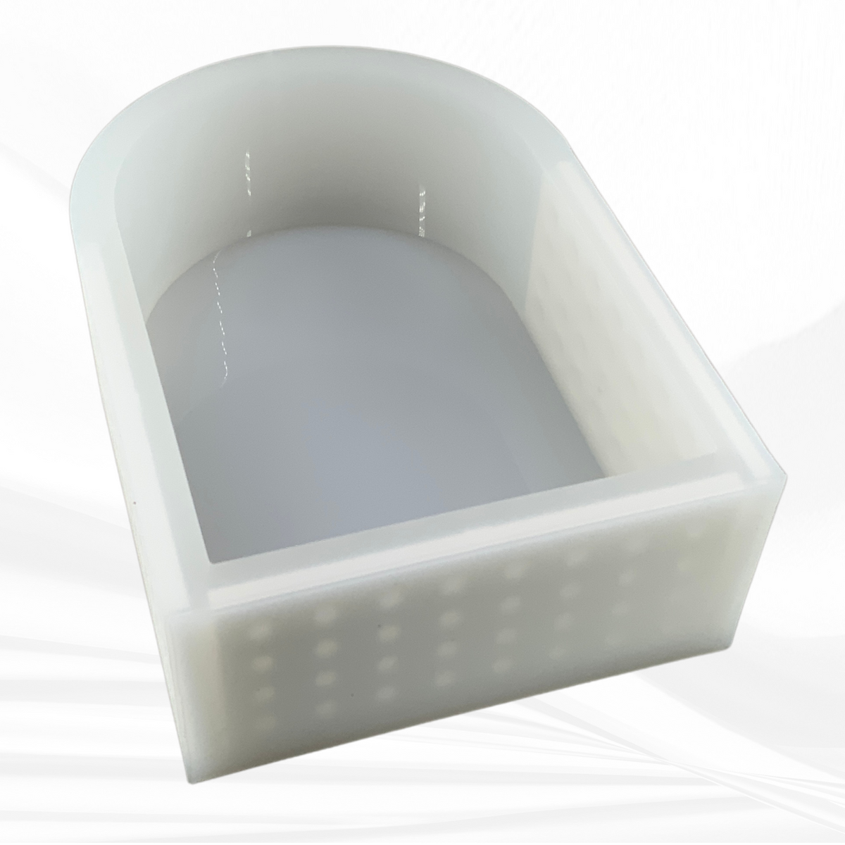 6" x 9" Deep Arch Silicone Mold