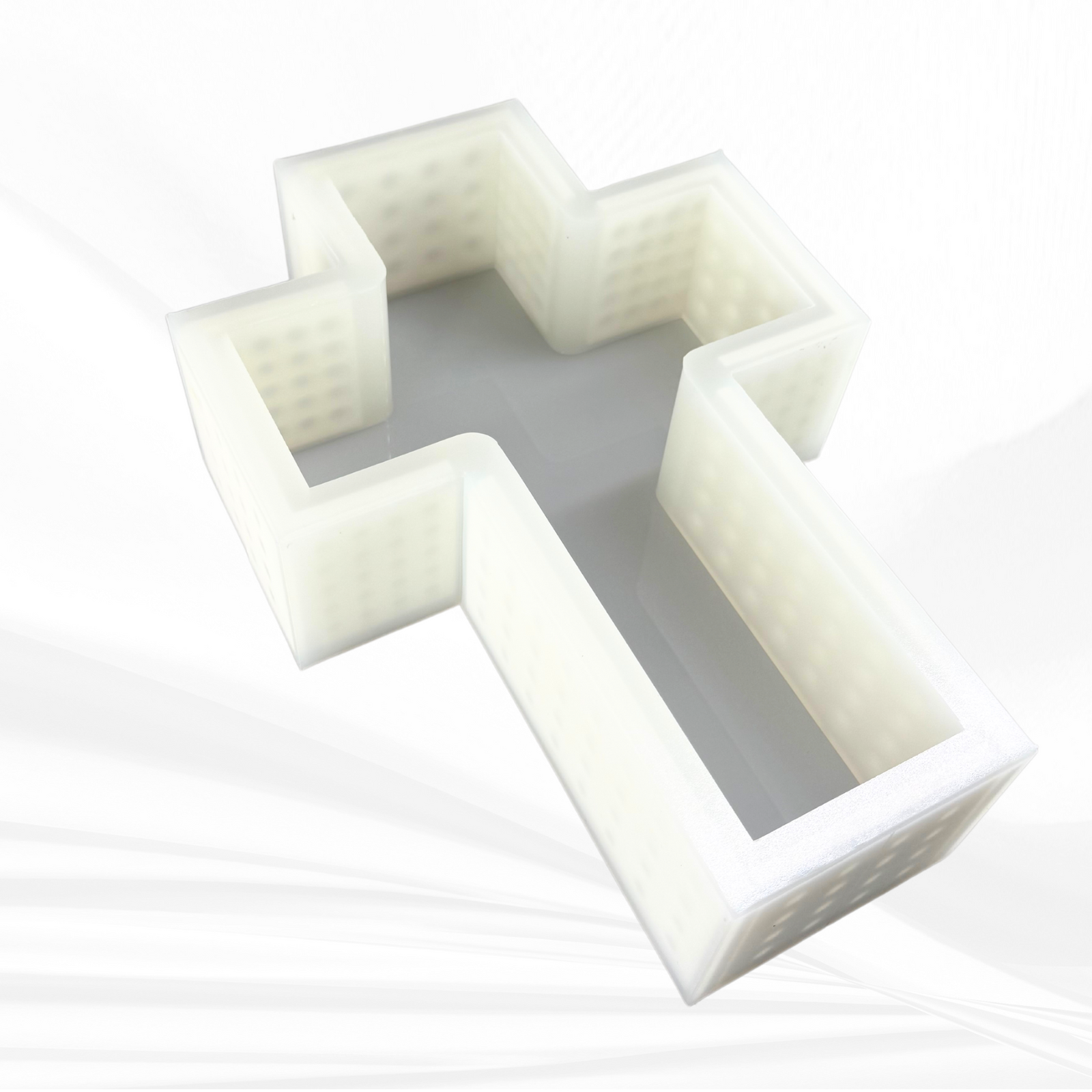 12”x8”x3” Deep Cross Resin Mold