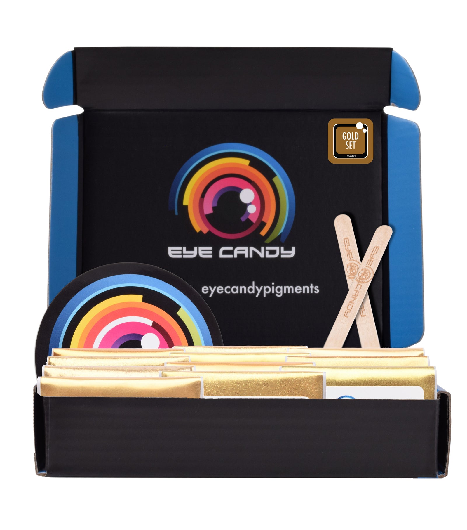 11 Color Golds Powder Variety Pack Set