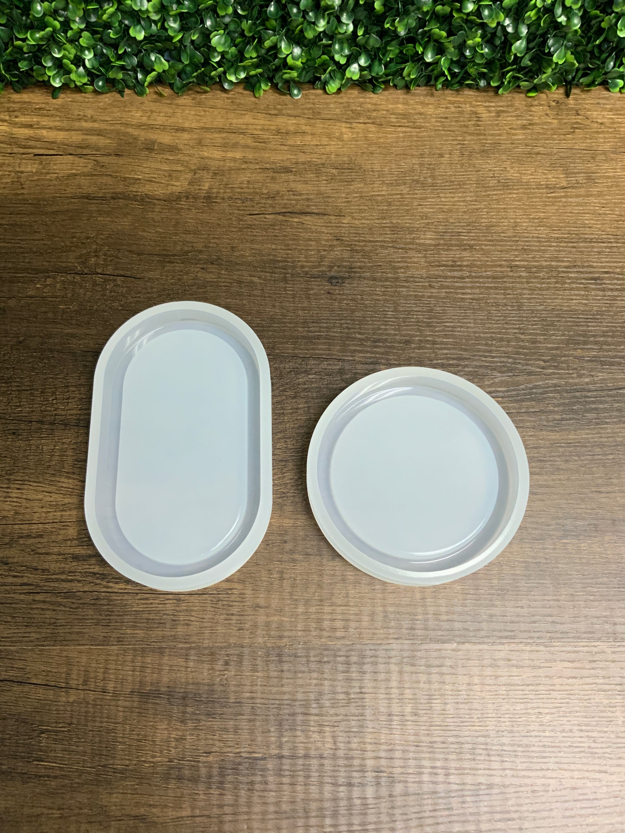 Tray Molds | IMPROVED | Pill Tray Mold, Oval Tray Mold, Circle Tray Mold, Jewelry Tray Mold, Trinket Dish Mold, Rectangle Tray Mold