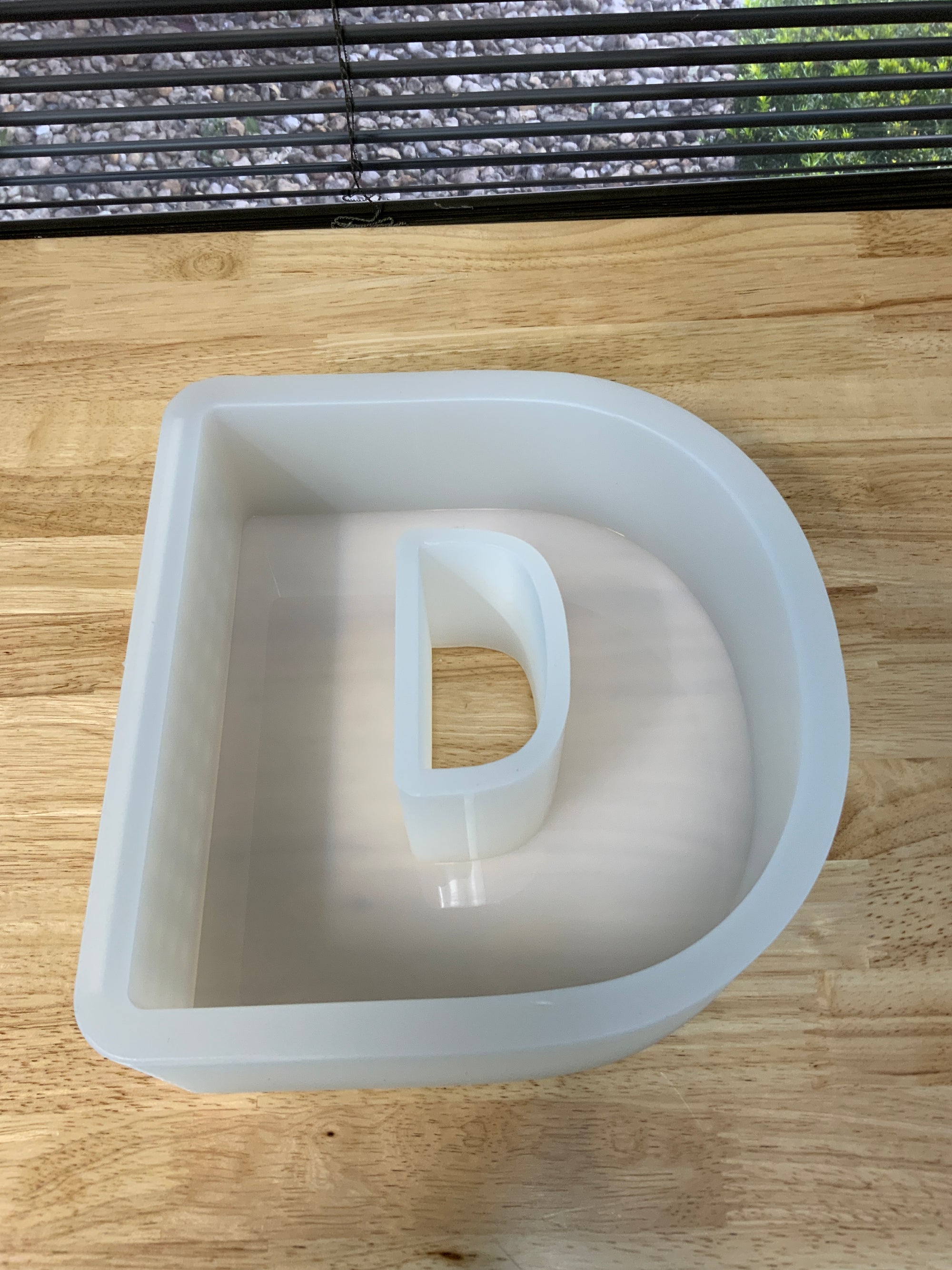 Imperfect Mold, "B" Grade - 9" Letter "D" Mold