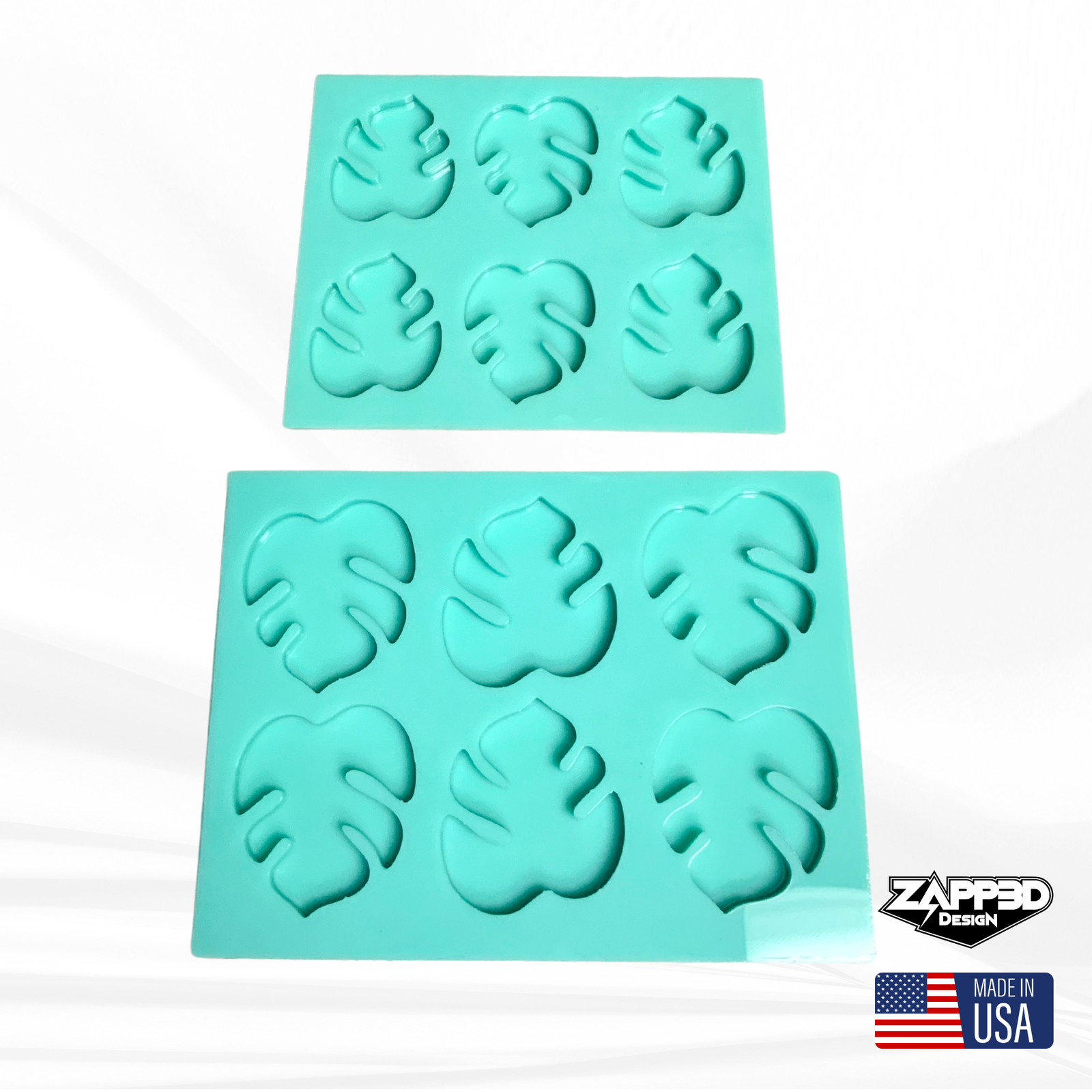 Monstera Leaf Resin Mold | 2 Sizes | Keychain Mold