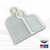 17" X 17.5" x 1.25" Romeo & Juliet Nesting Serving Board Set Silicone Mold - Nesting Charcuterie Mold