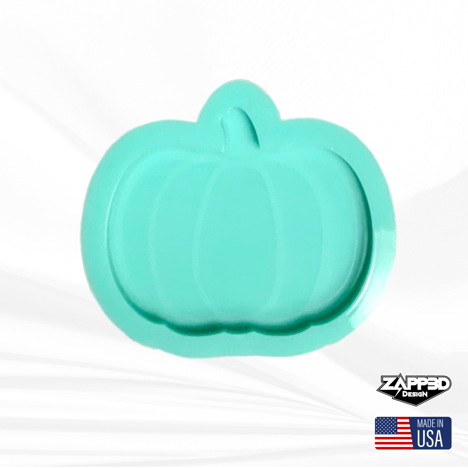 Pumpkin Mold | 2”x2.25”x.25” |Keychain Molds, Magnet Molds