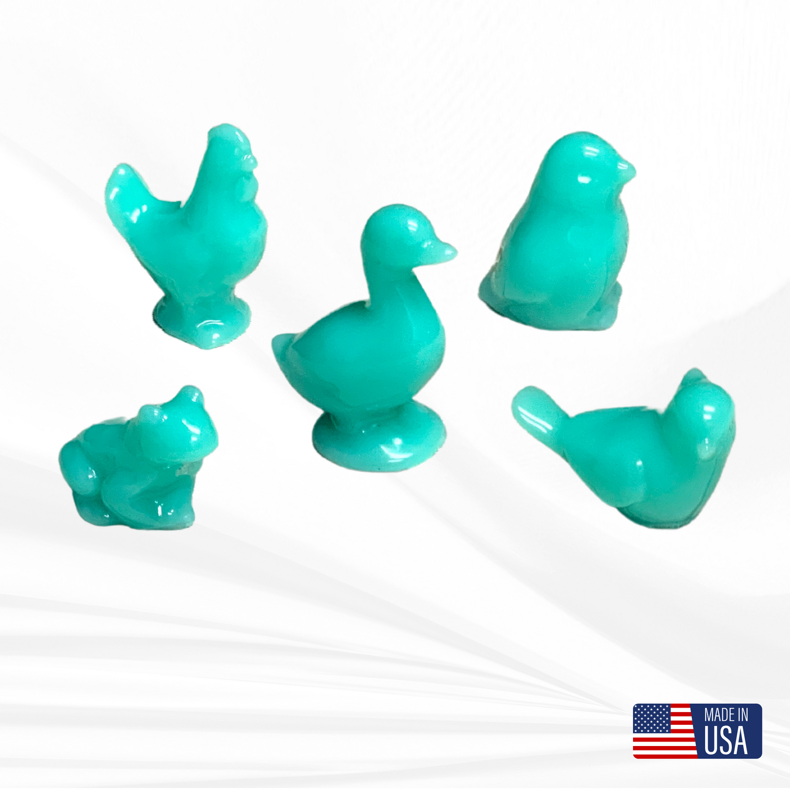 Animal Molds, Rooster Mold, Duck Mold, Frog Mold, Bird Mold, Cardinal Mold