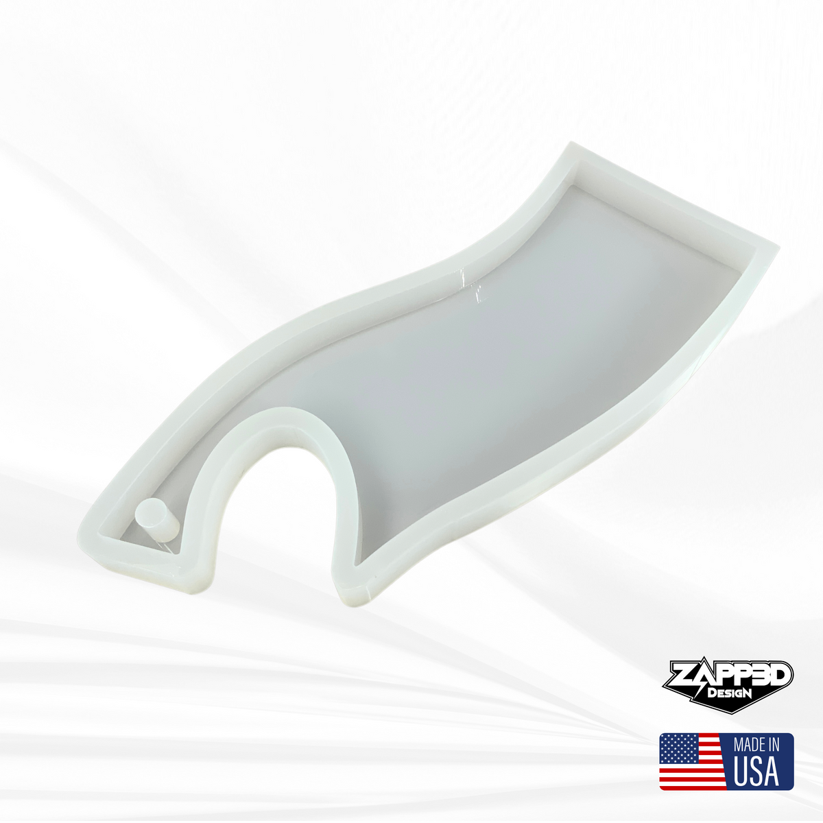 18&quot;x 7.4&quot; x 1.25&quot; Cleaver Cheese Board Silicone Mold, Charcuterie Board Mold