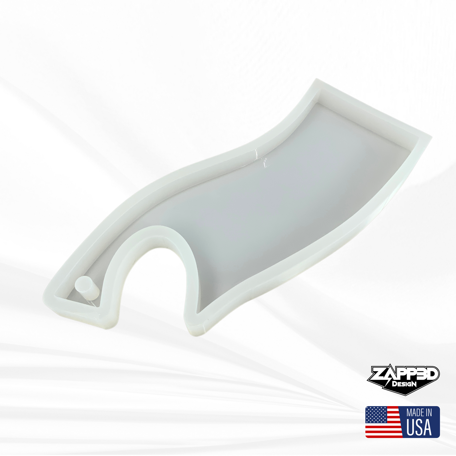 18"x 7.4" x 1.25" Cleaver Cheese Board Silicone Mold, Charcuterie Board Mold