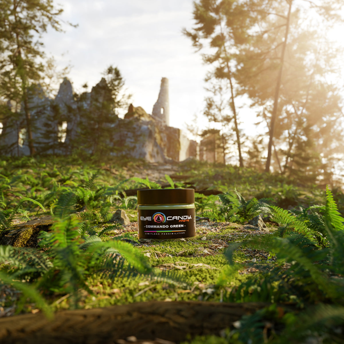 Commando Green Pigment Paste / 2 oz. / RAL 6011