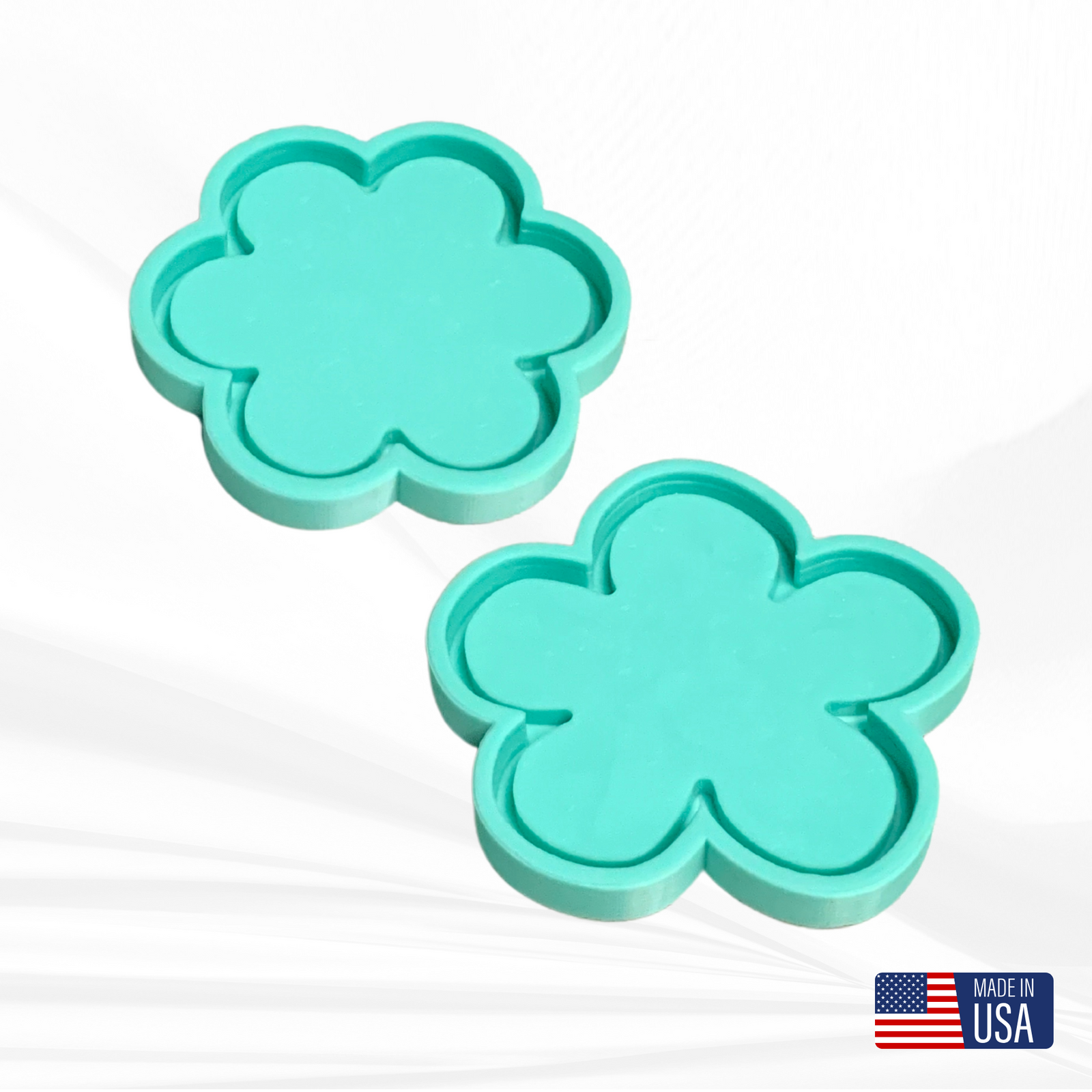 Flower Tray Silicone Mold | Daisy - 2 Styles | Daisy Mold