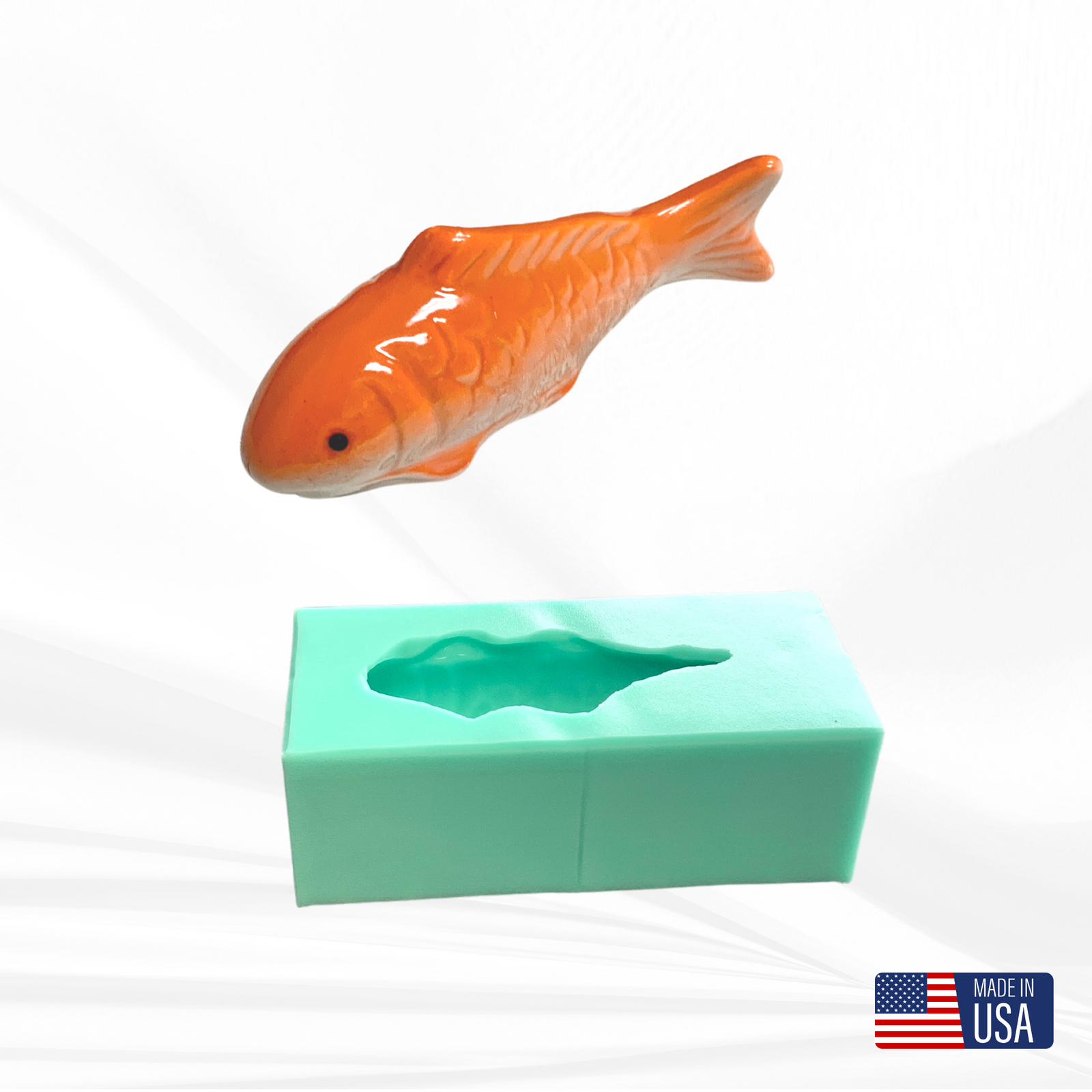 Fish Silicone Mold, Fish Mold for Resin