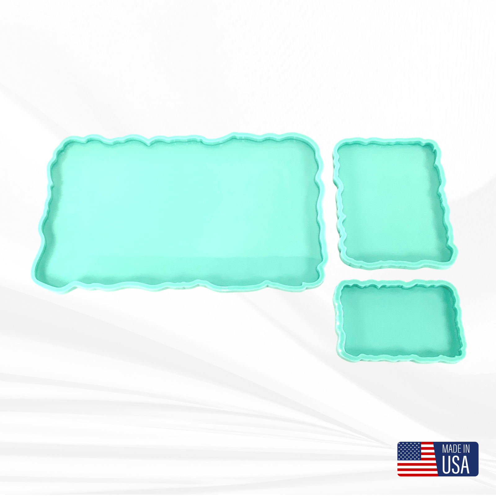 Geode FLAT Silicone Mold | 3 Sizes |