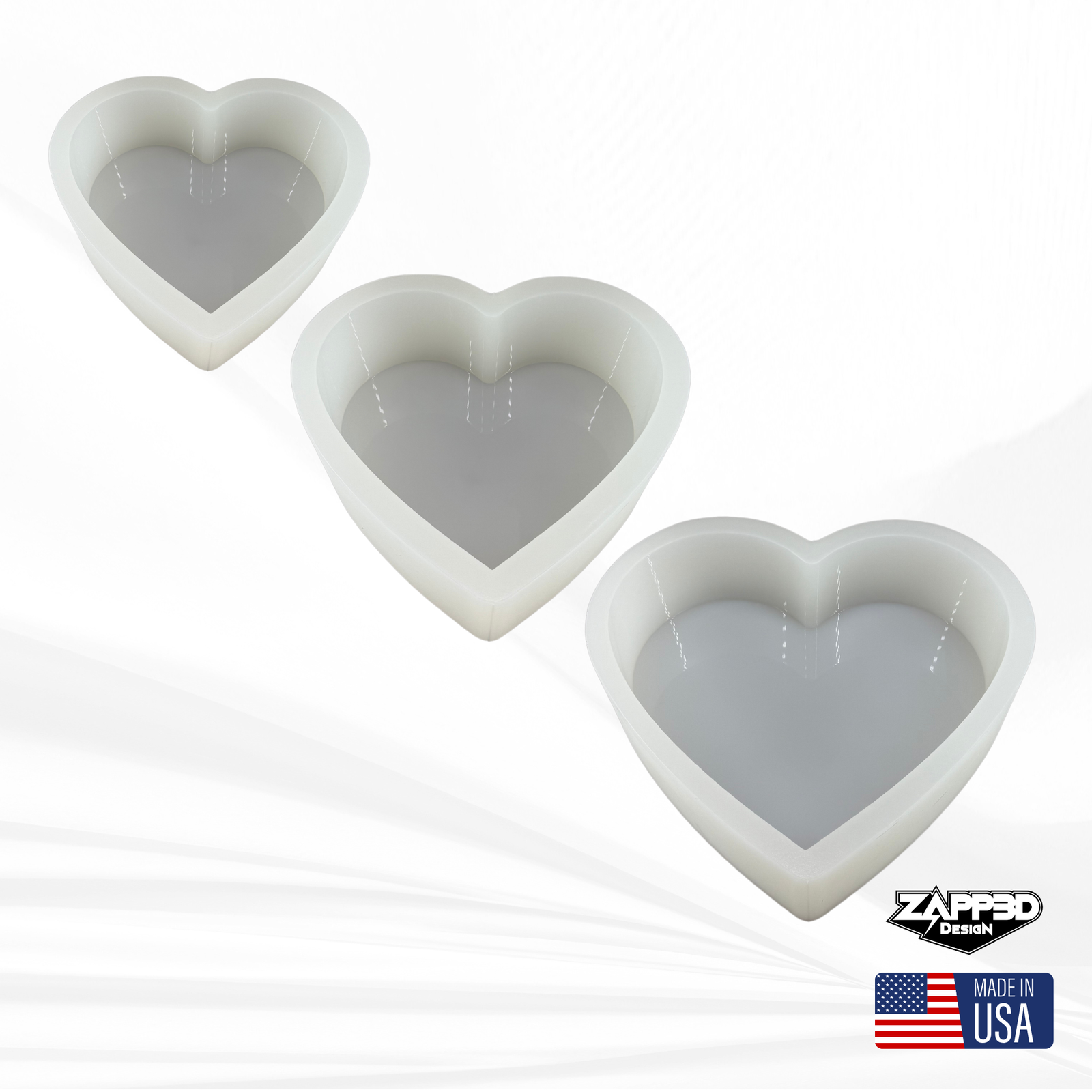 Deep Heart Mold | 5", 7", 9" |