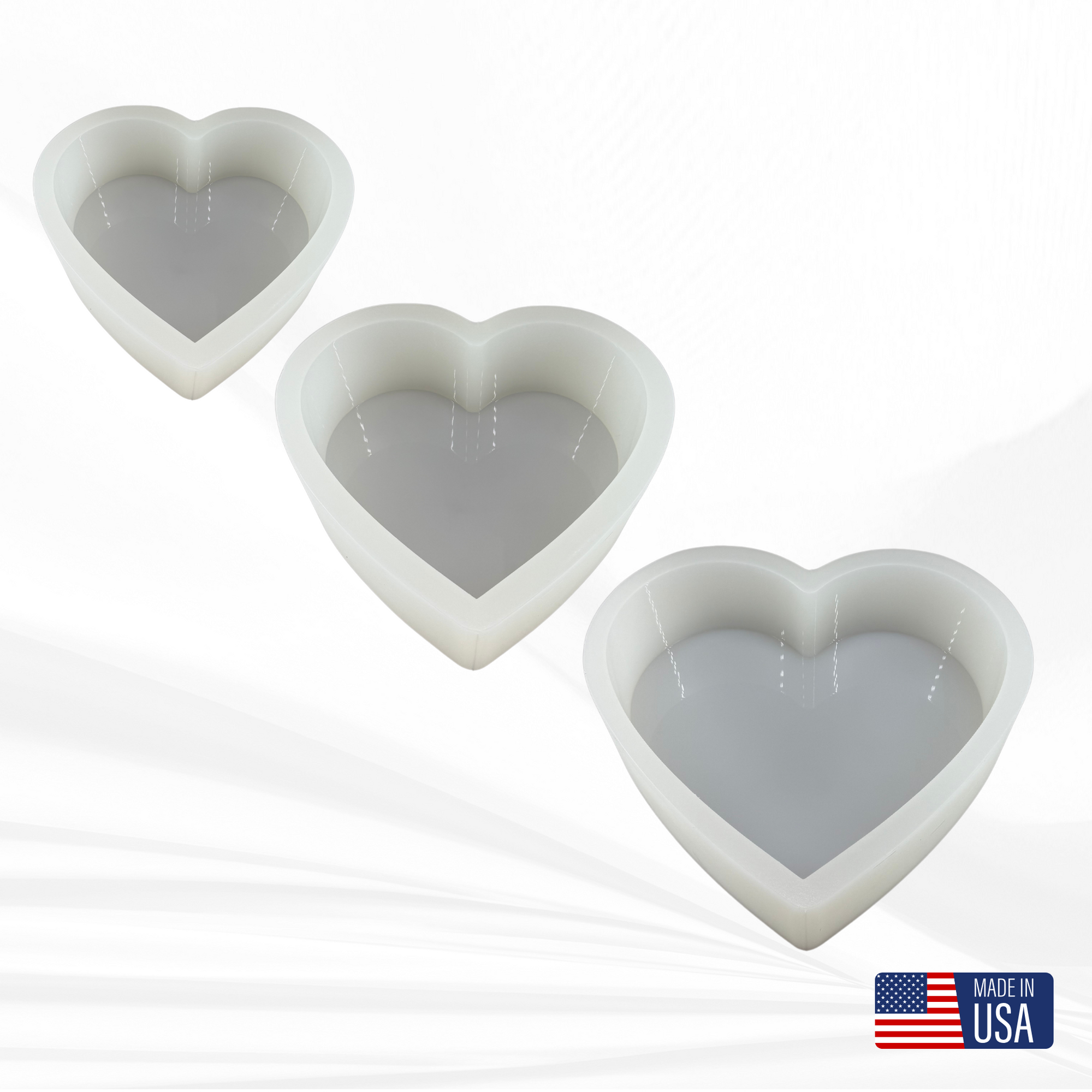 Deep Heart Mold | 5", 7", 9" |