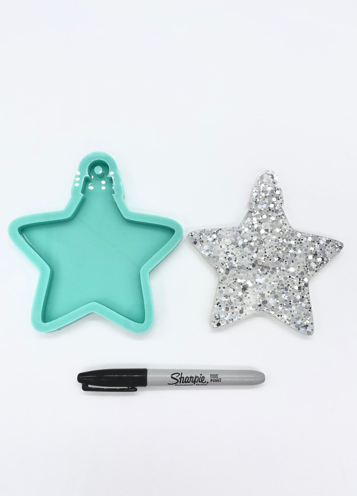 Imperfect Mold, "B" Grade - Star Ornament, 3/8" Deep
