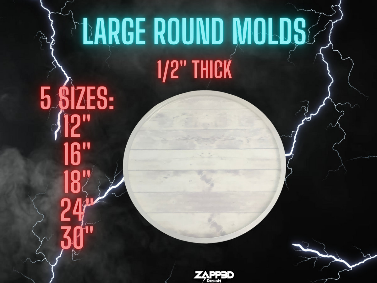 Large Round Mold | 5 Sizes |